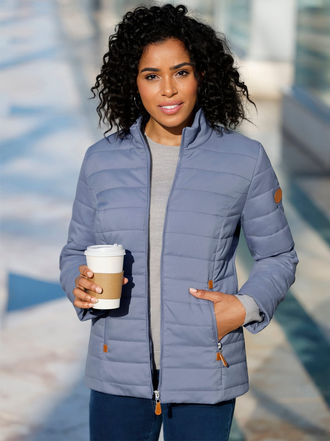 Classic Basics Steppjacke ohne Kapuze
