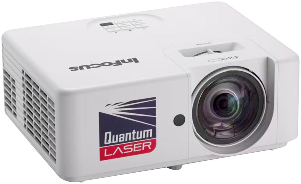 INFOCUS Beamer "IN1026ST", B:27,8cm H:11,68cm T:21,6cm, weiß, Wohnzimmer, Beamer