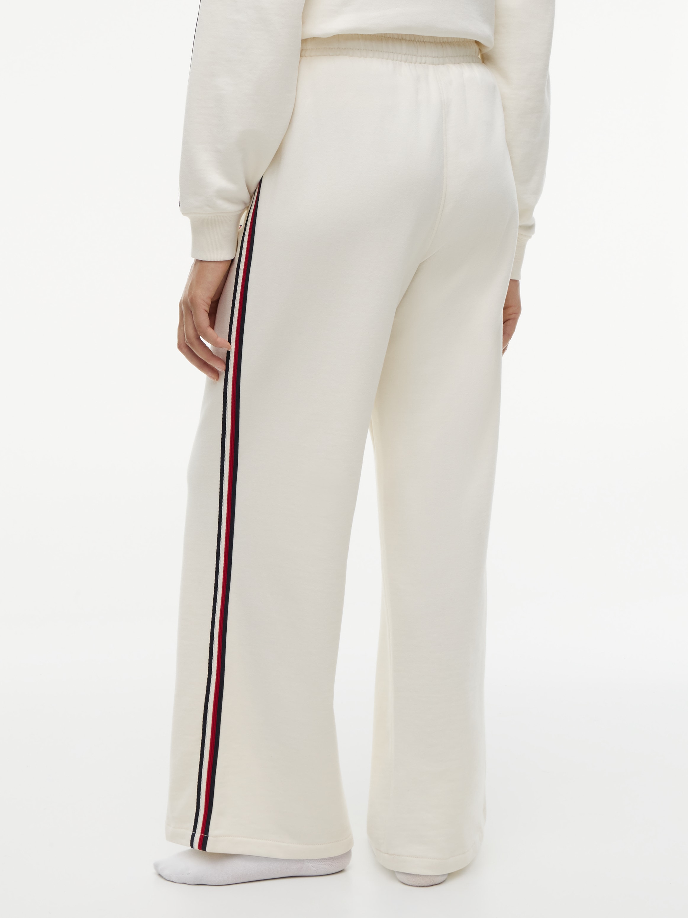 Tommy Hilfiger Underwear Jogginghose "WIDE LEG JOGGER" Global Stripe seitlich, mit weitem Bein