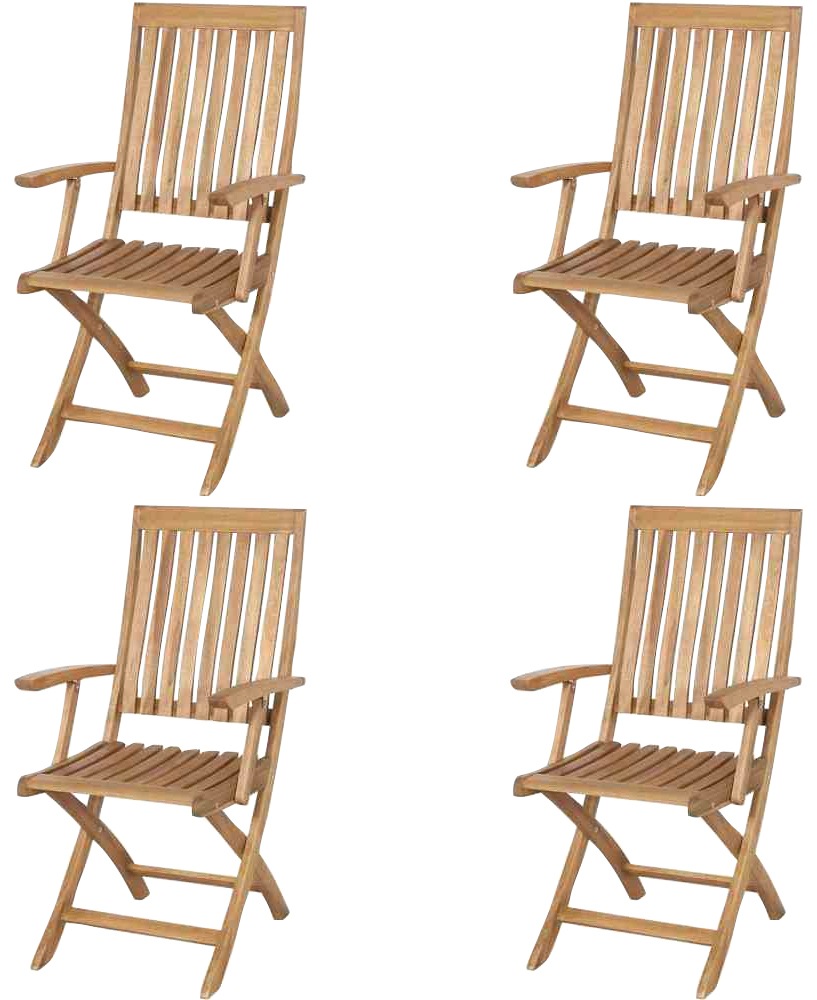 Siena Garden Gartensessel "Paleros" Set, 4 Stk. tlg. günstig online kaufen