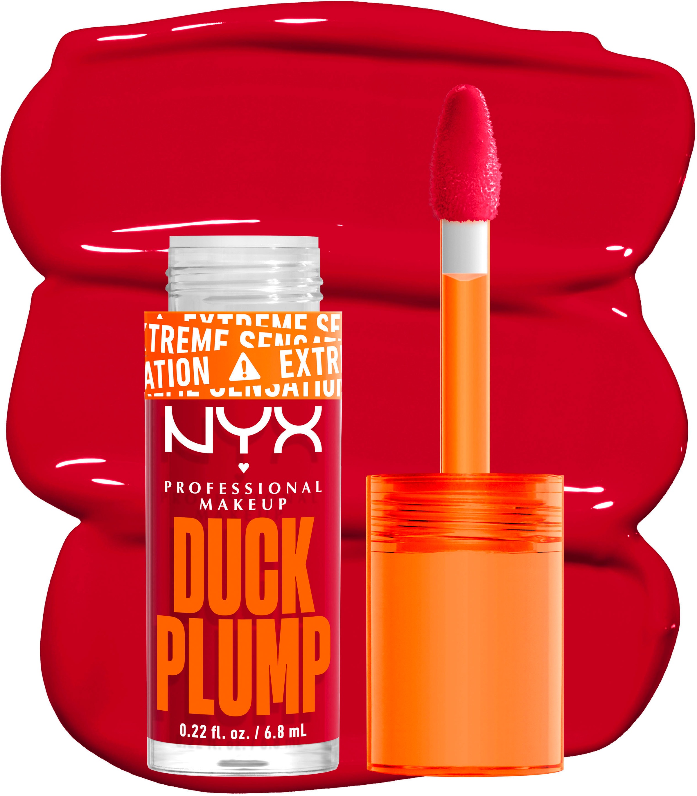 NYX Lipgloss »NYX Professional Makeup Duck Plump Hall of Flame«, mit Collagen