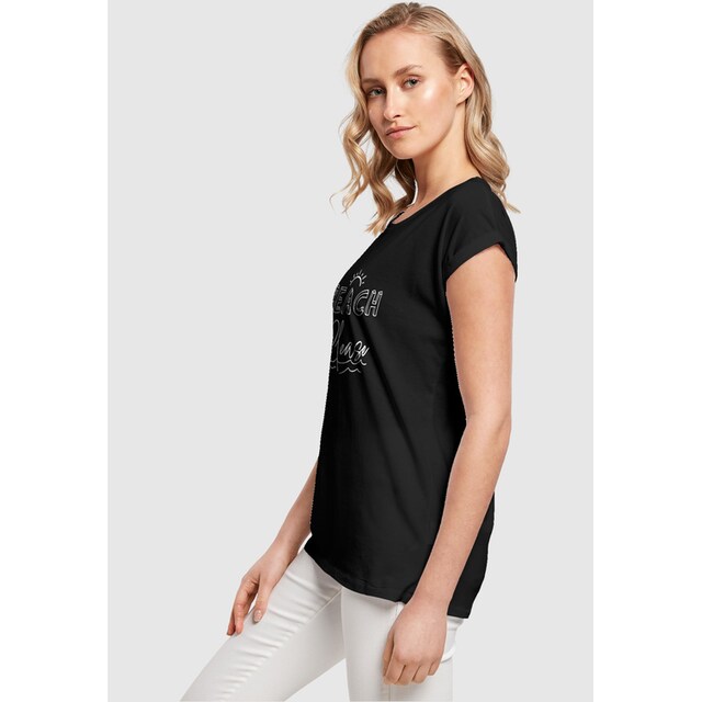 Merchcode T-Shirt »Damen Ladies Beach Please Extended Shoulder Tee«, (1 tlg.)  für bestellen | BAUR