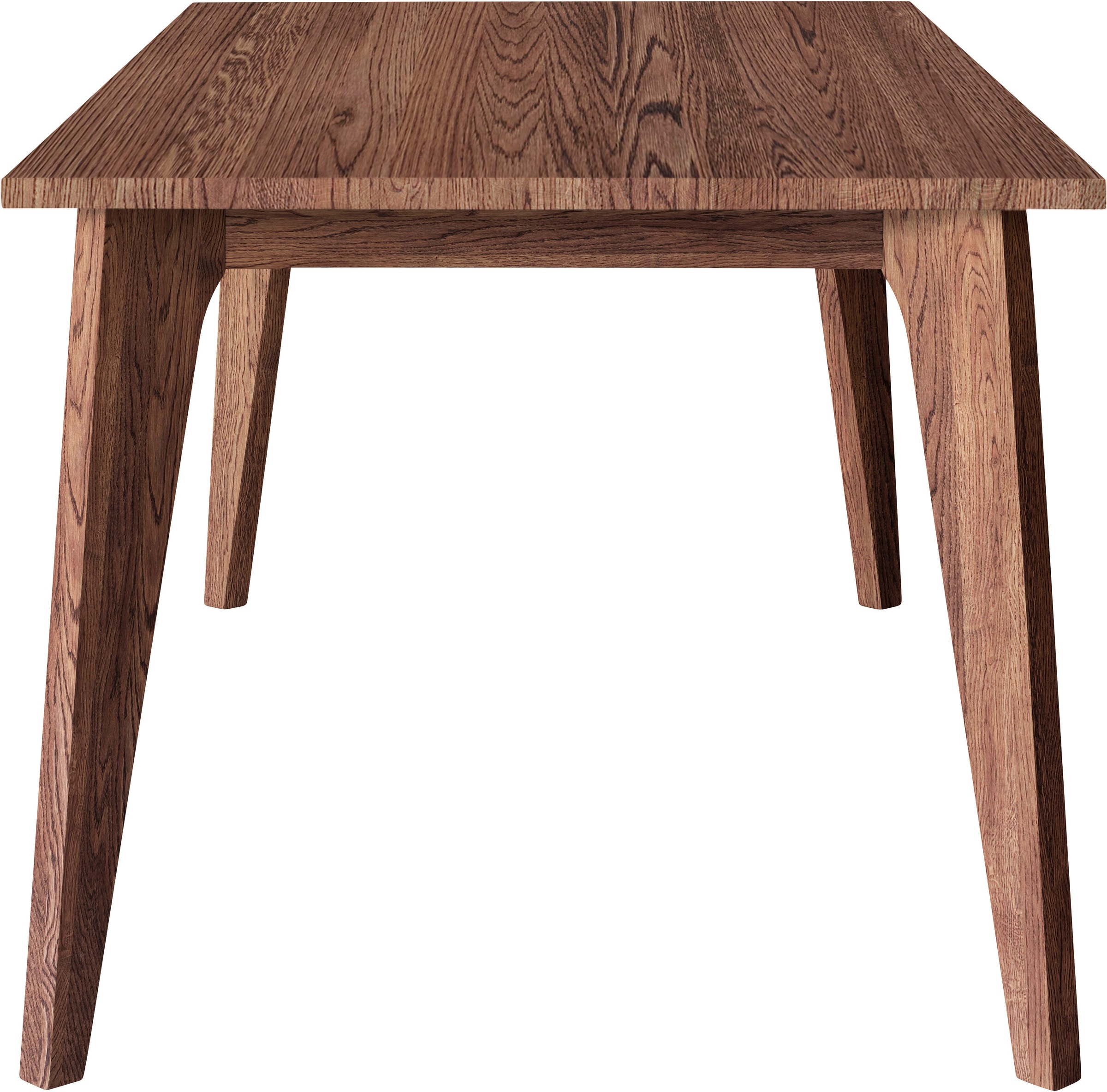 Esstisch ANDAS "Amali", braun (tabacco), B:200cm H:75cm T:100cm, Tische, Esstisch, Aus massiver Eiche, in 3 Breiten 3