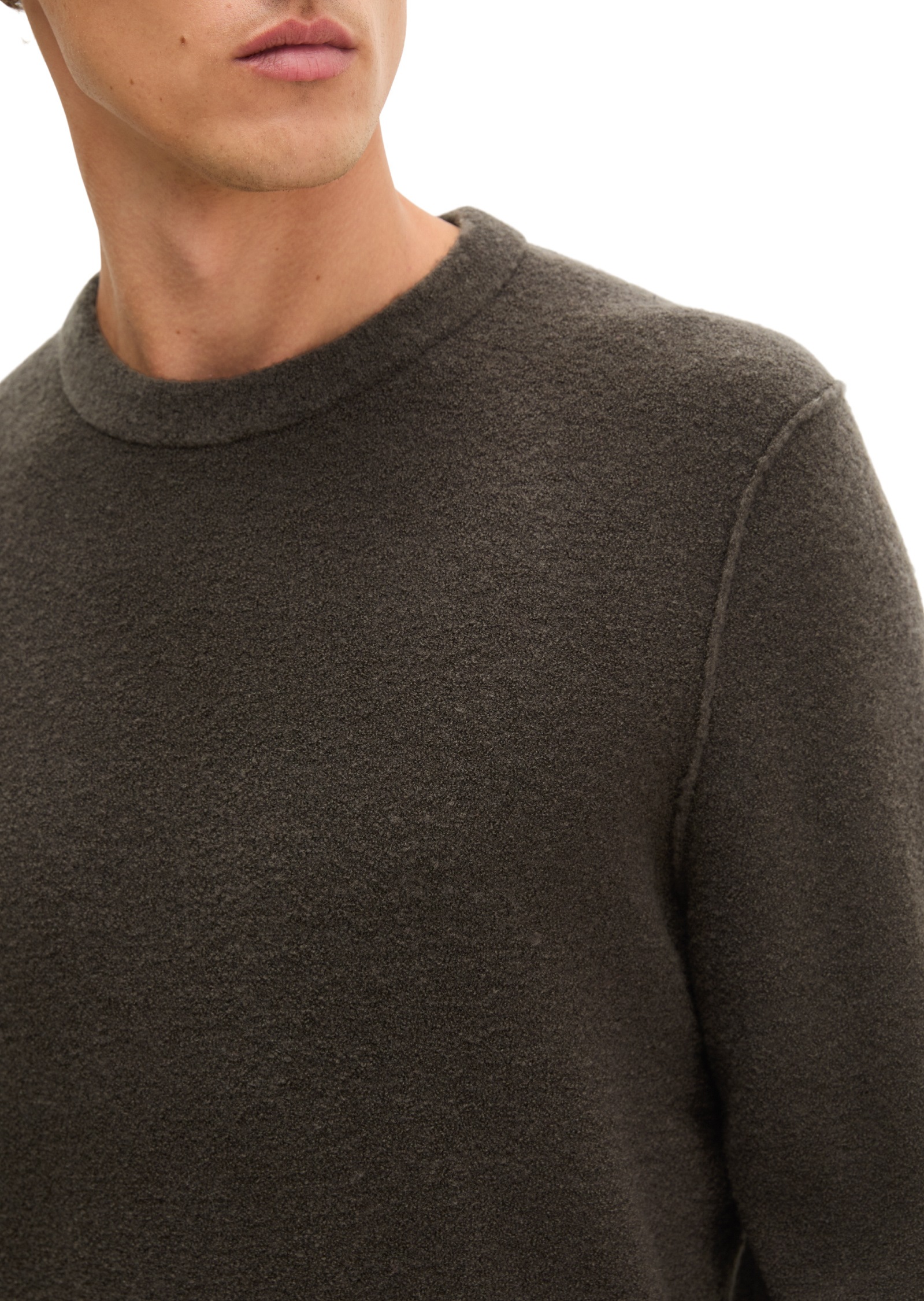 Marc O'Polo Strickpullover »aus weichem Schurwoll-Mix«