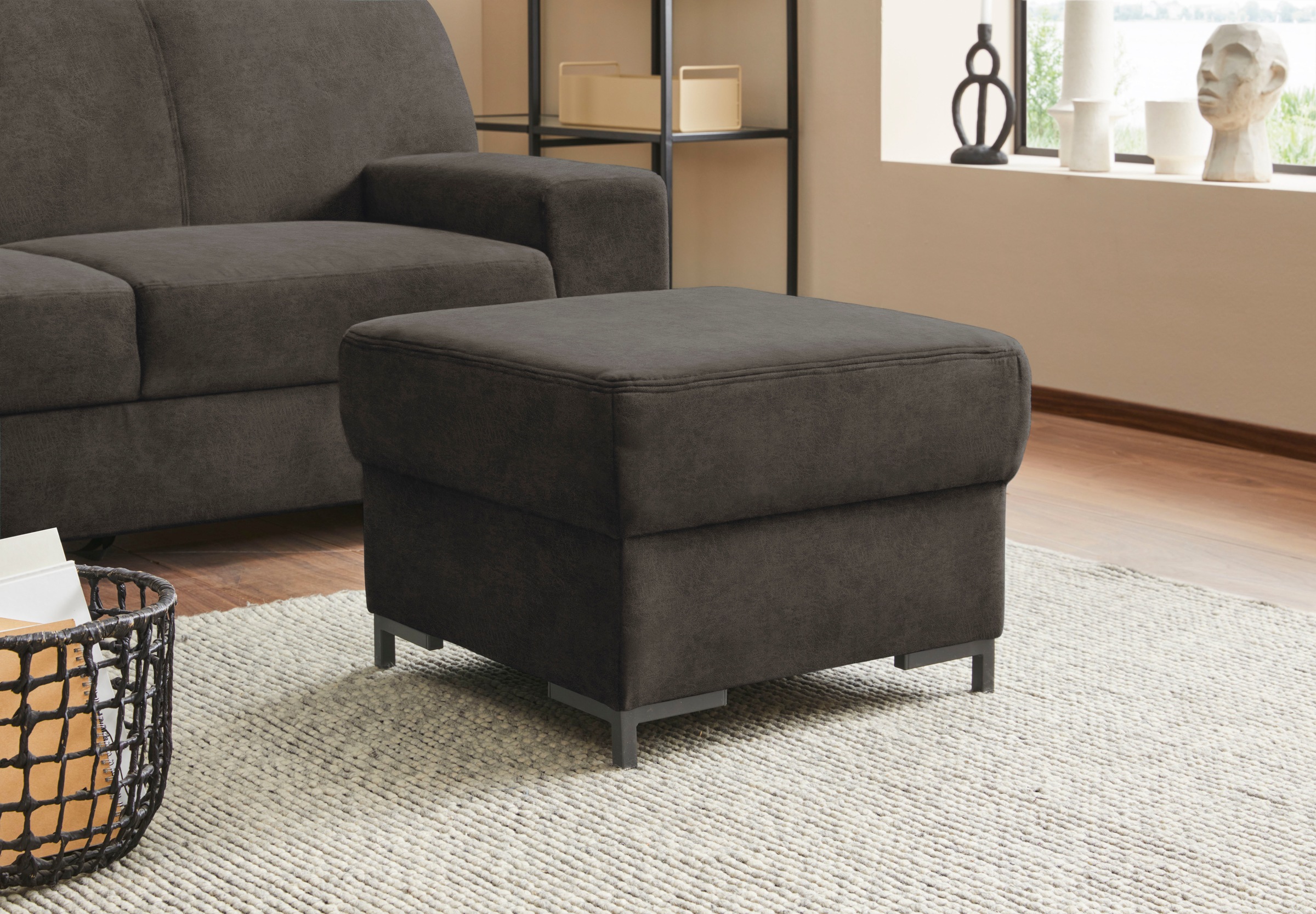 DOMO collection Hocker "Ledas", in vielen Farben erhältlich günstig online kaufen