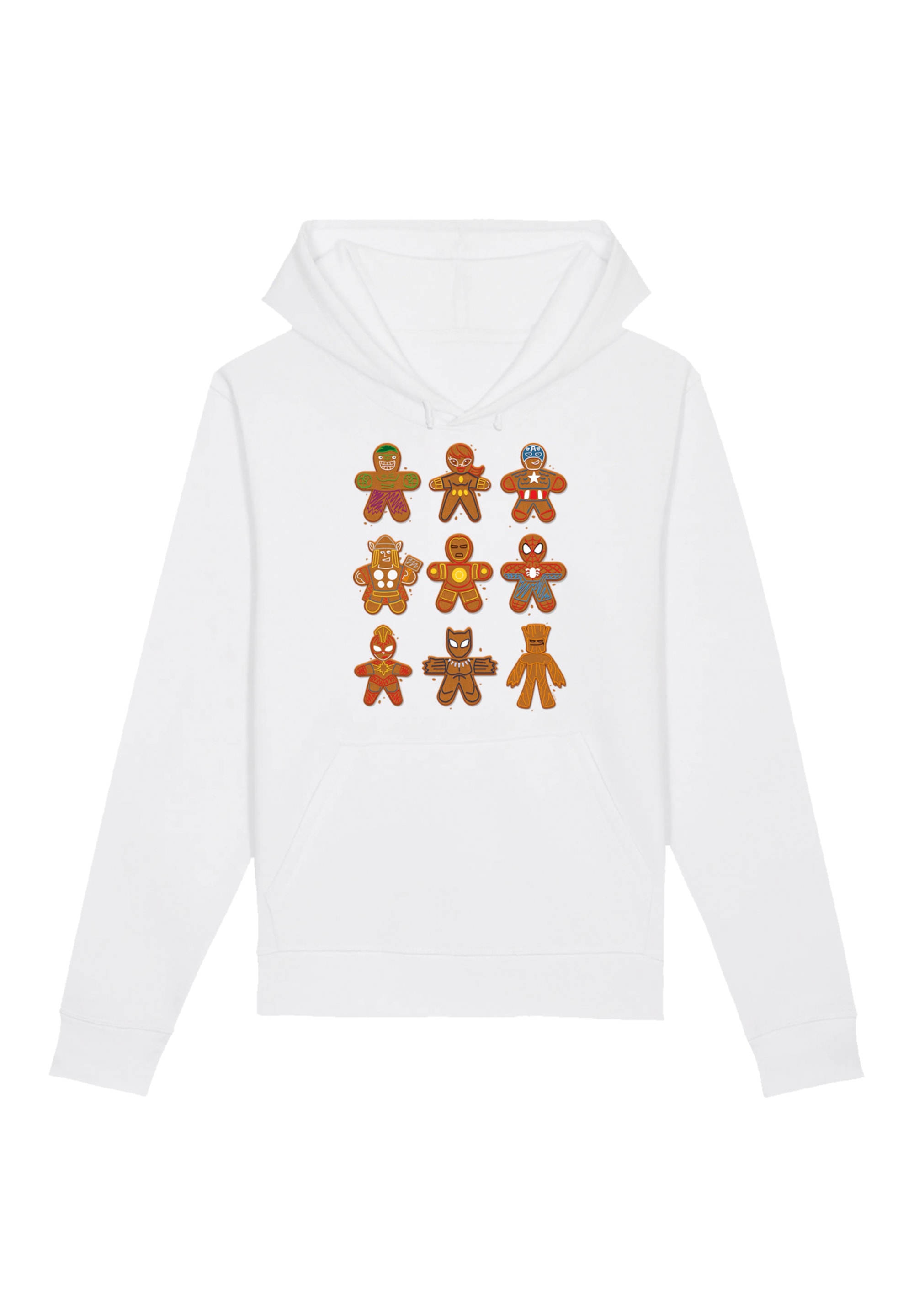 F4NT4STIC Kapuzenpullover "Marvel Universe Christmas Gingerbread Avengers", günstig online kaufen