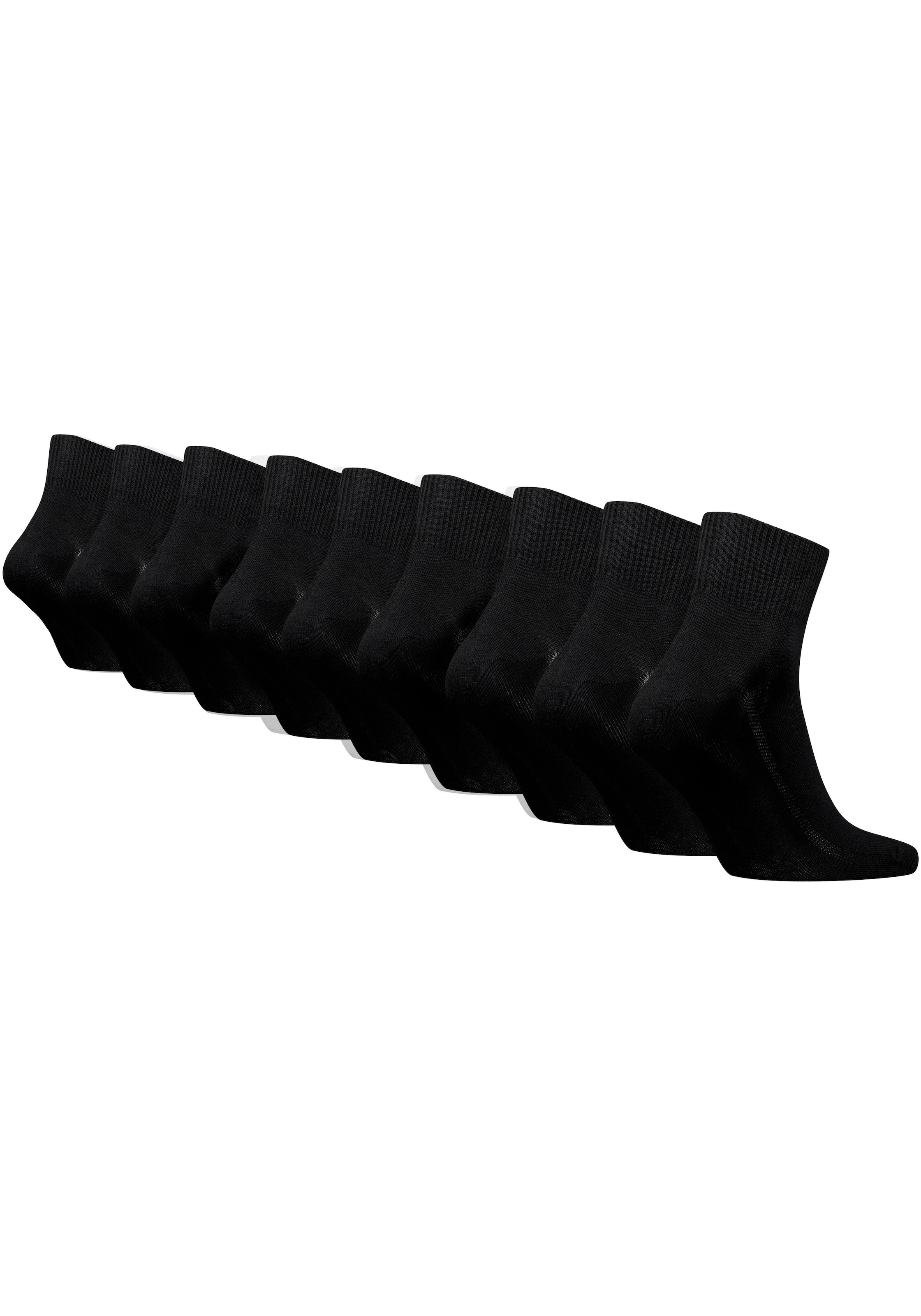 Levi's® Kurzsocken, (Packung, 9 Paar), mit breitem Logobund