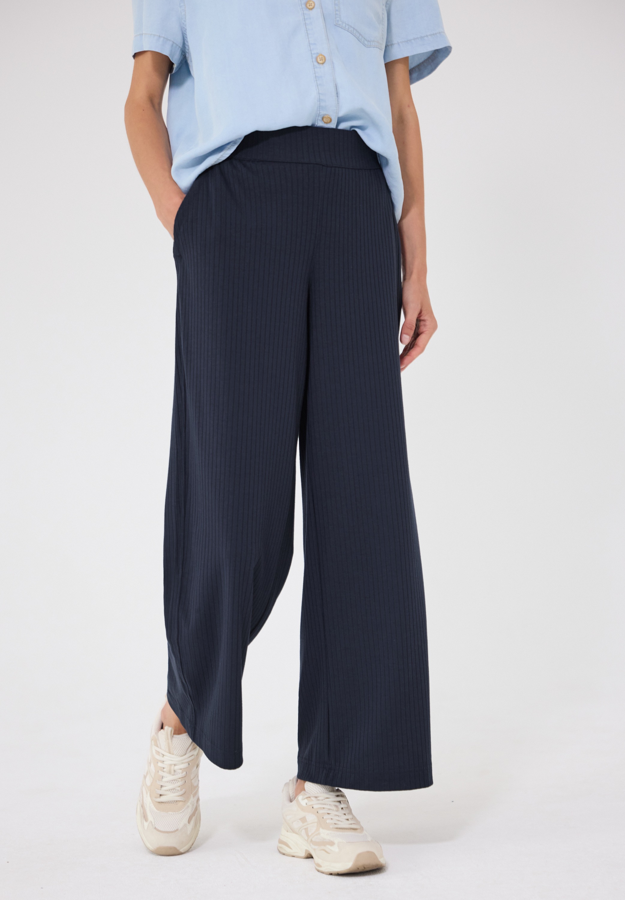 STREET ONE STUDIO Stoffhose mit Wide Legs