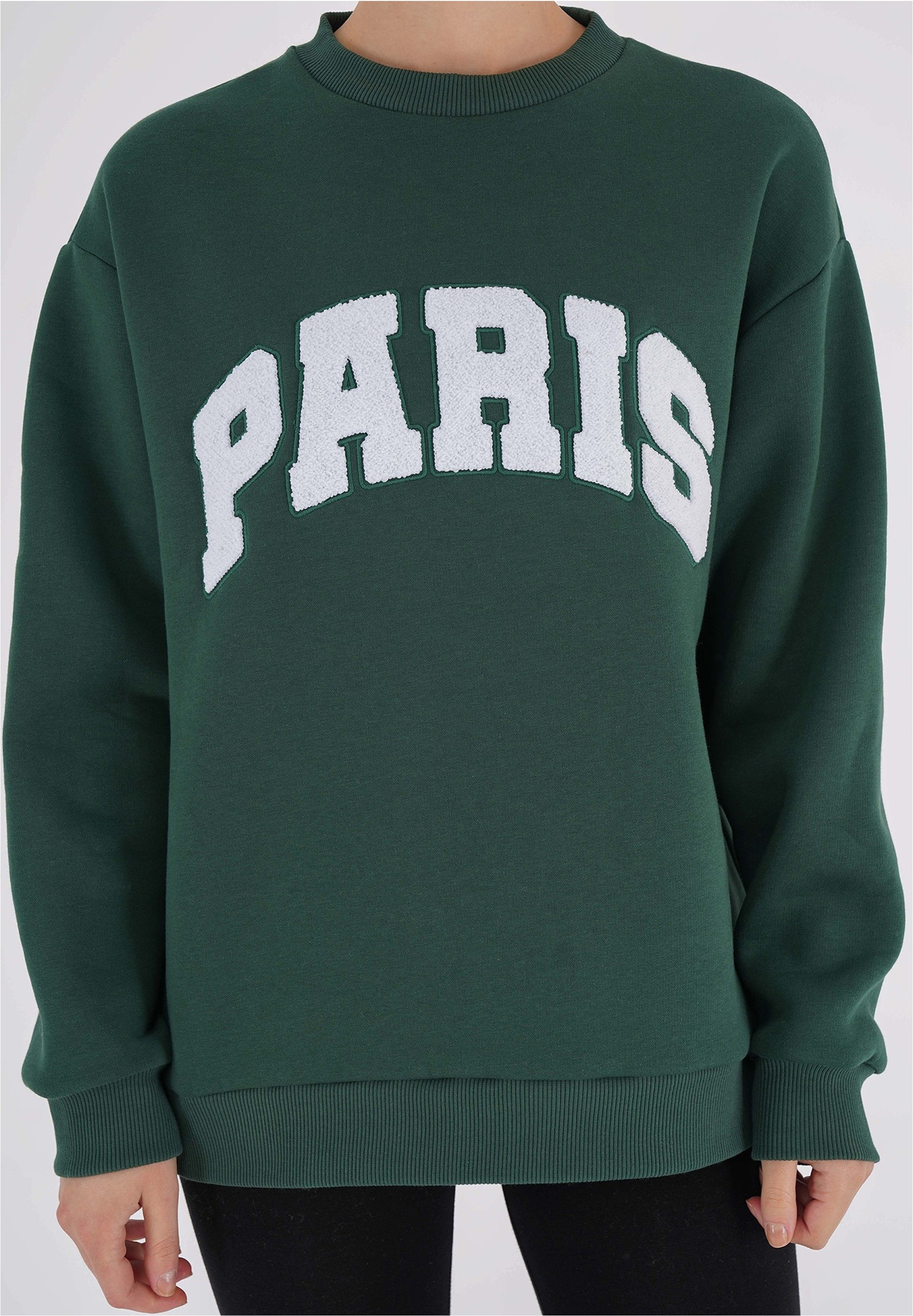 freshlions Sweatshirt »Paris«, mit wunderbarer Stickerei