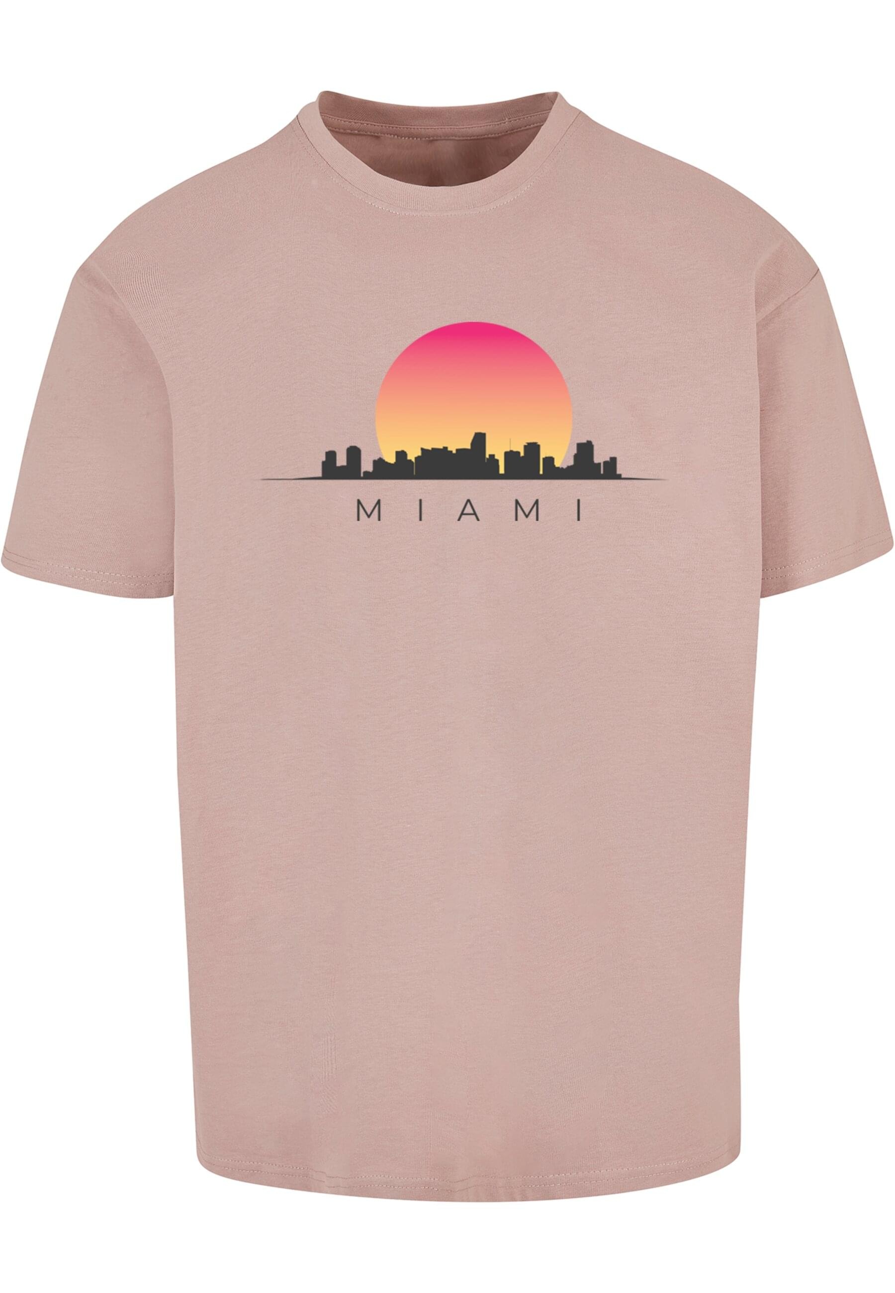 Merchcode T-Shirt »Merchcode Herren Miami Heavy Oversize Tee-BY102«, (1 tlg.)