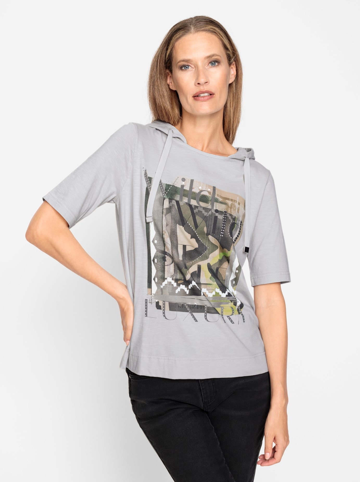 heine Kapuzenshirt "Kapuzen-Shirt" 1 Stk. tlg. günstig online kaufen