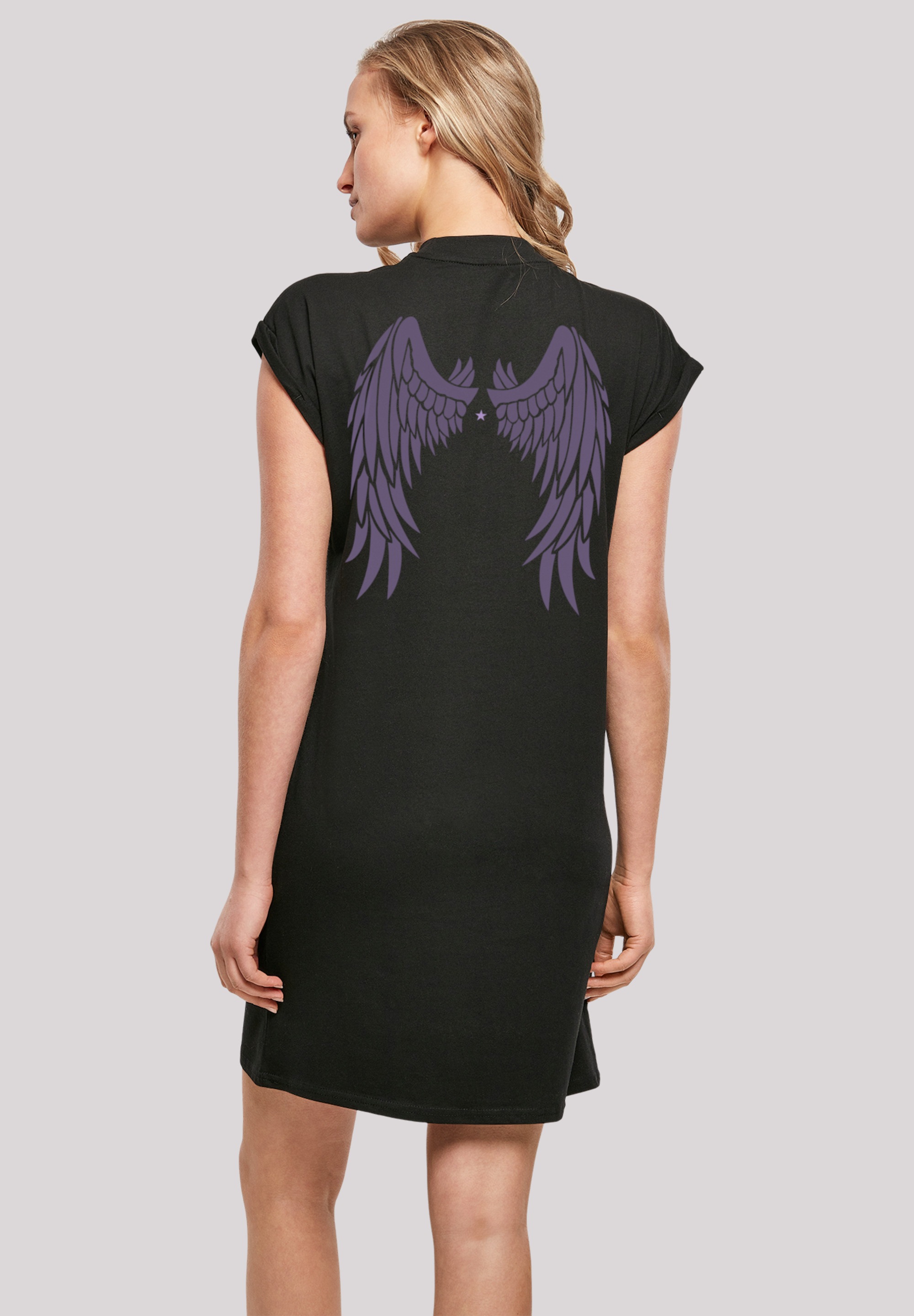 F4NT4STIC Shirtkleid »Engel lila türkis«, Print