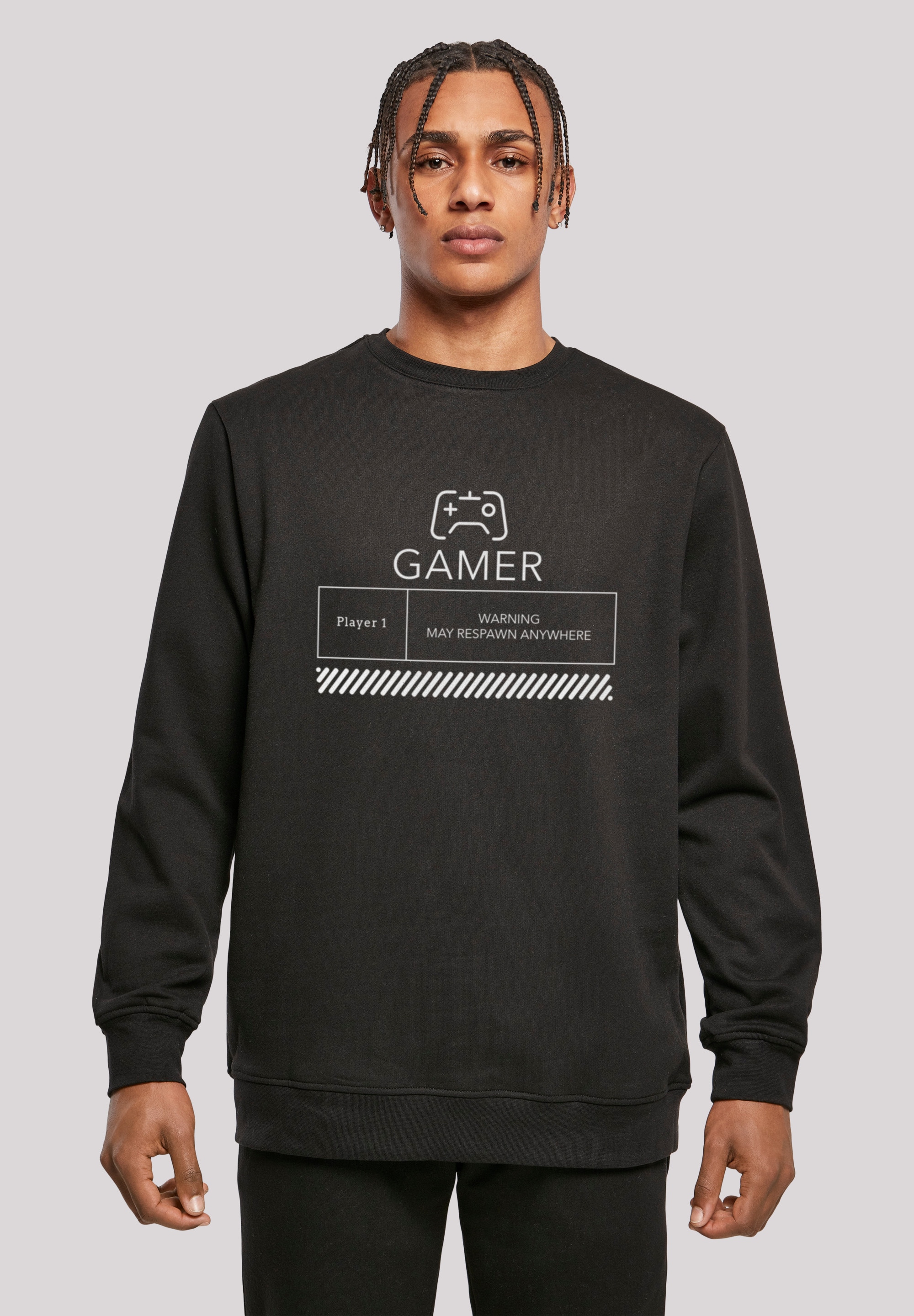 F4NT4STIC Kapuzenpullover "Retro Gaming May Respawn Anywhere", Print günstig online kaufen