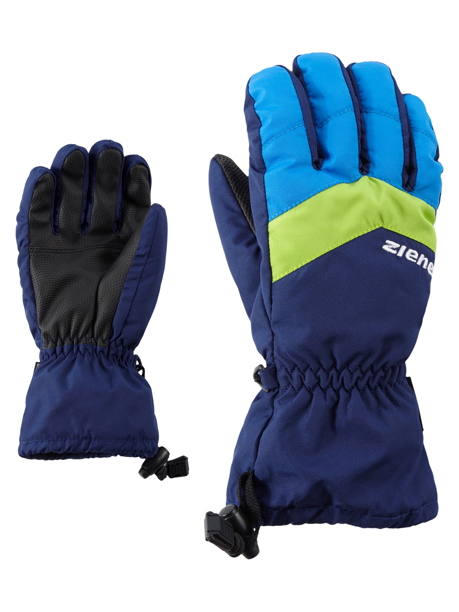 Ziener Skihandschuhe "LETT-Z AQUASHIELD JUNIOR" warm, wasserdicht, winddicht, atmungsaktiv, weitenregulierbare Stulpe