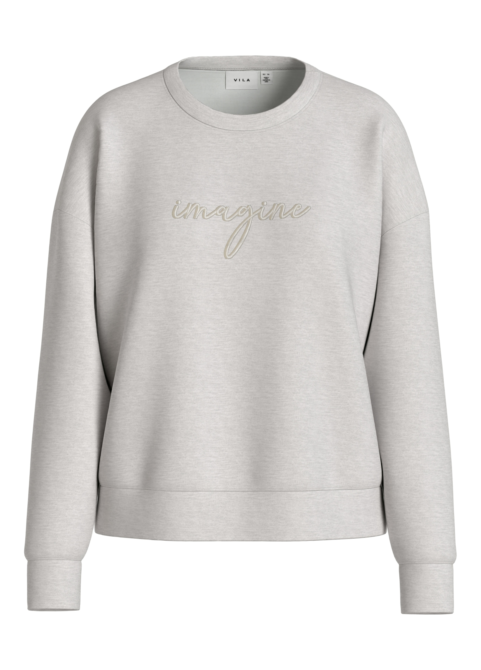 Vila Sweater »VISIFFI IMAGINE O-NECK L/S TOP/PB«
