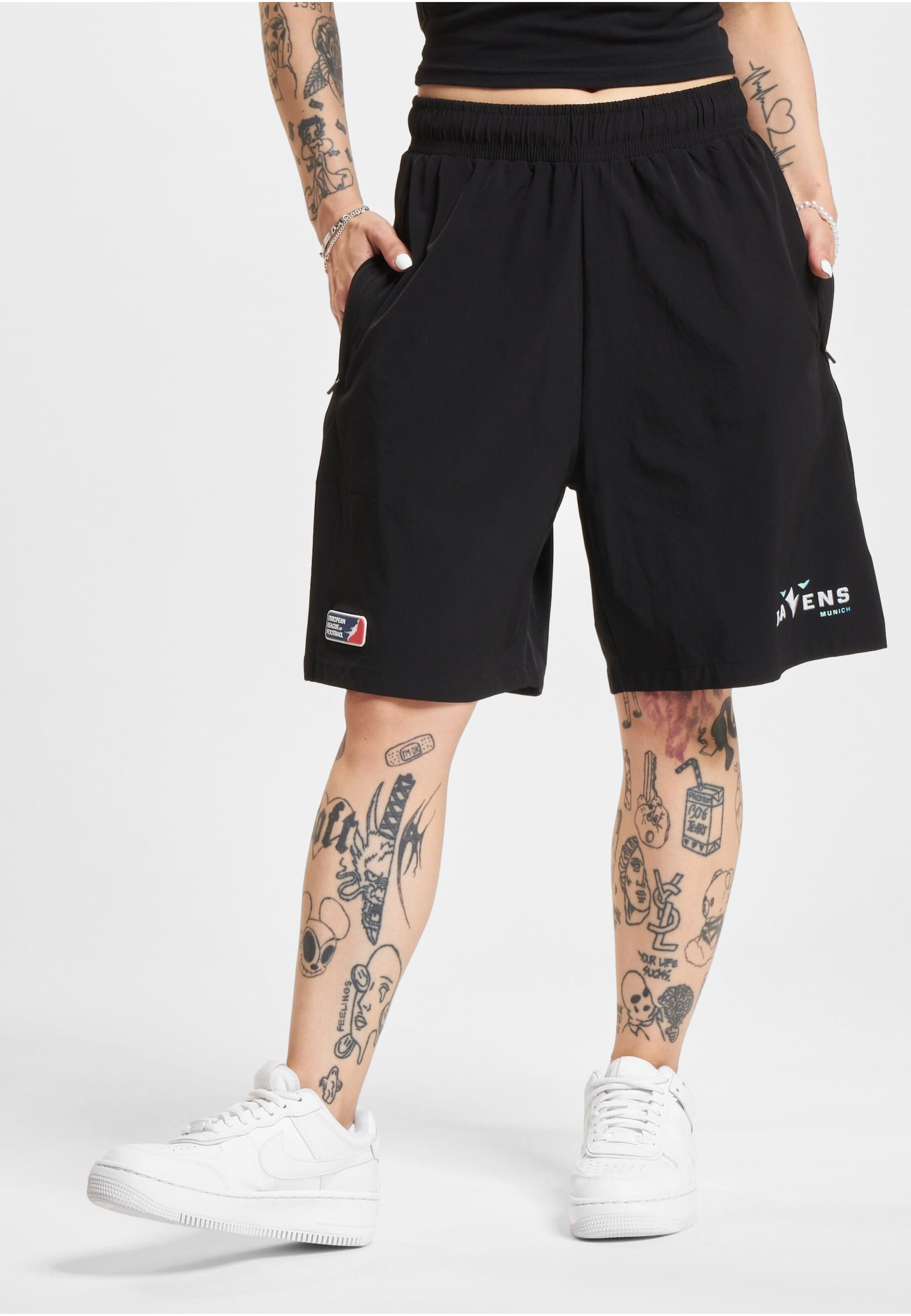 DEF Shorts »DEF DefShop x European League of Football Munich Ravens 2 Shorts«, (1 tlg.)