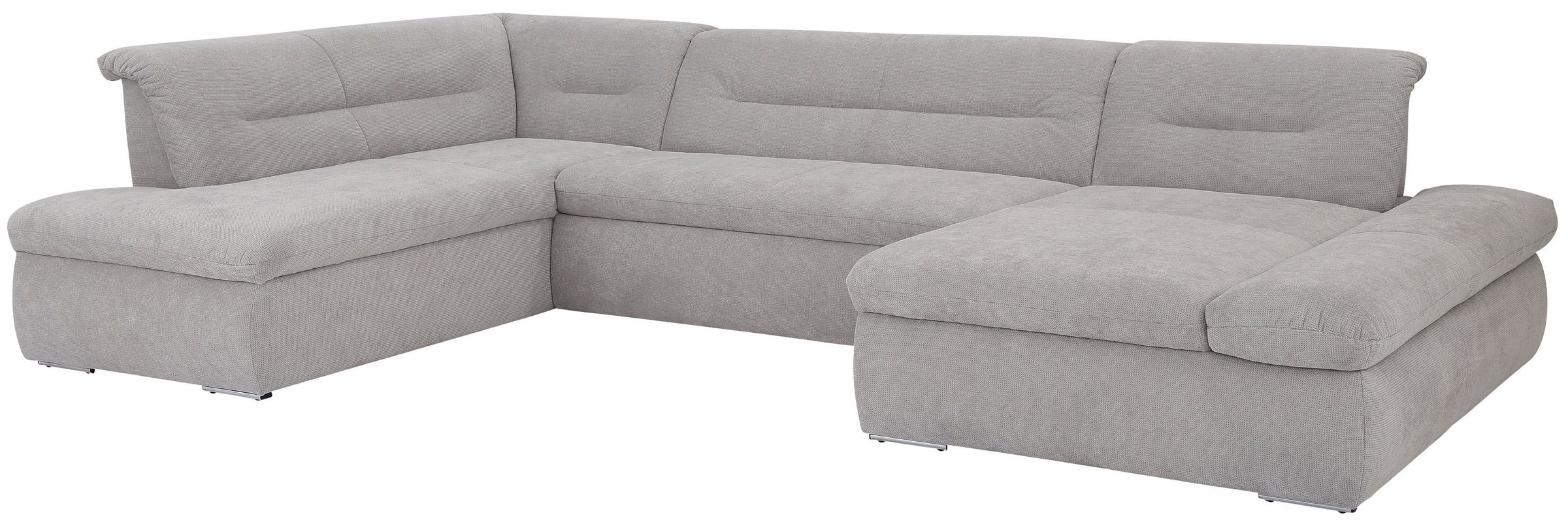 Home affaire Wohnlandschaft "Avesa U-Form" Wahlweise mit Armteilverstellung günstig online kaufen