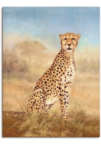 Artland Paveikslas »Gepard Savanne« Wildtiere ...