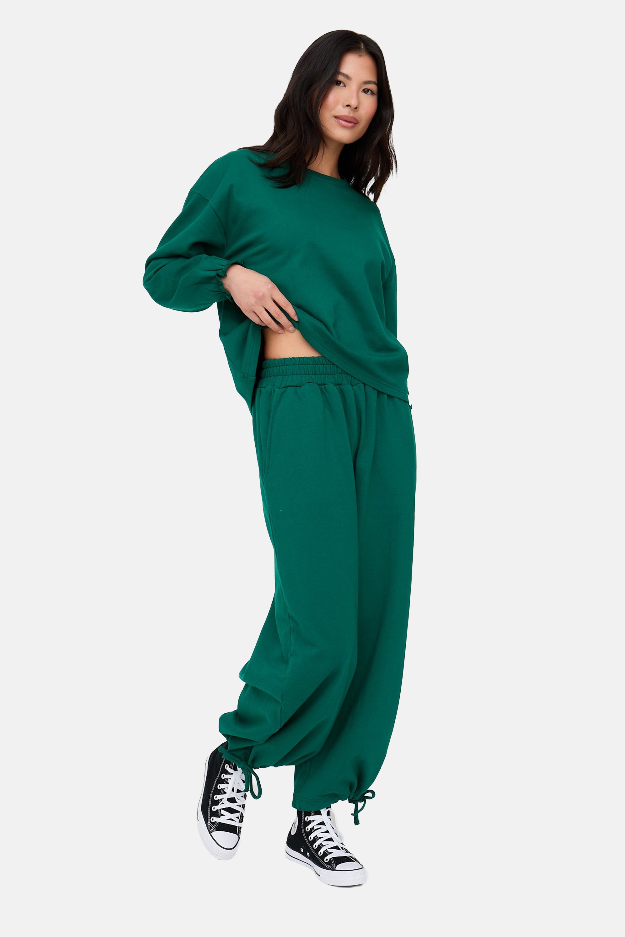 Turtledove London Jerseyhose »Kit Wide Leg Trousers Damen«