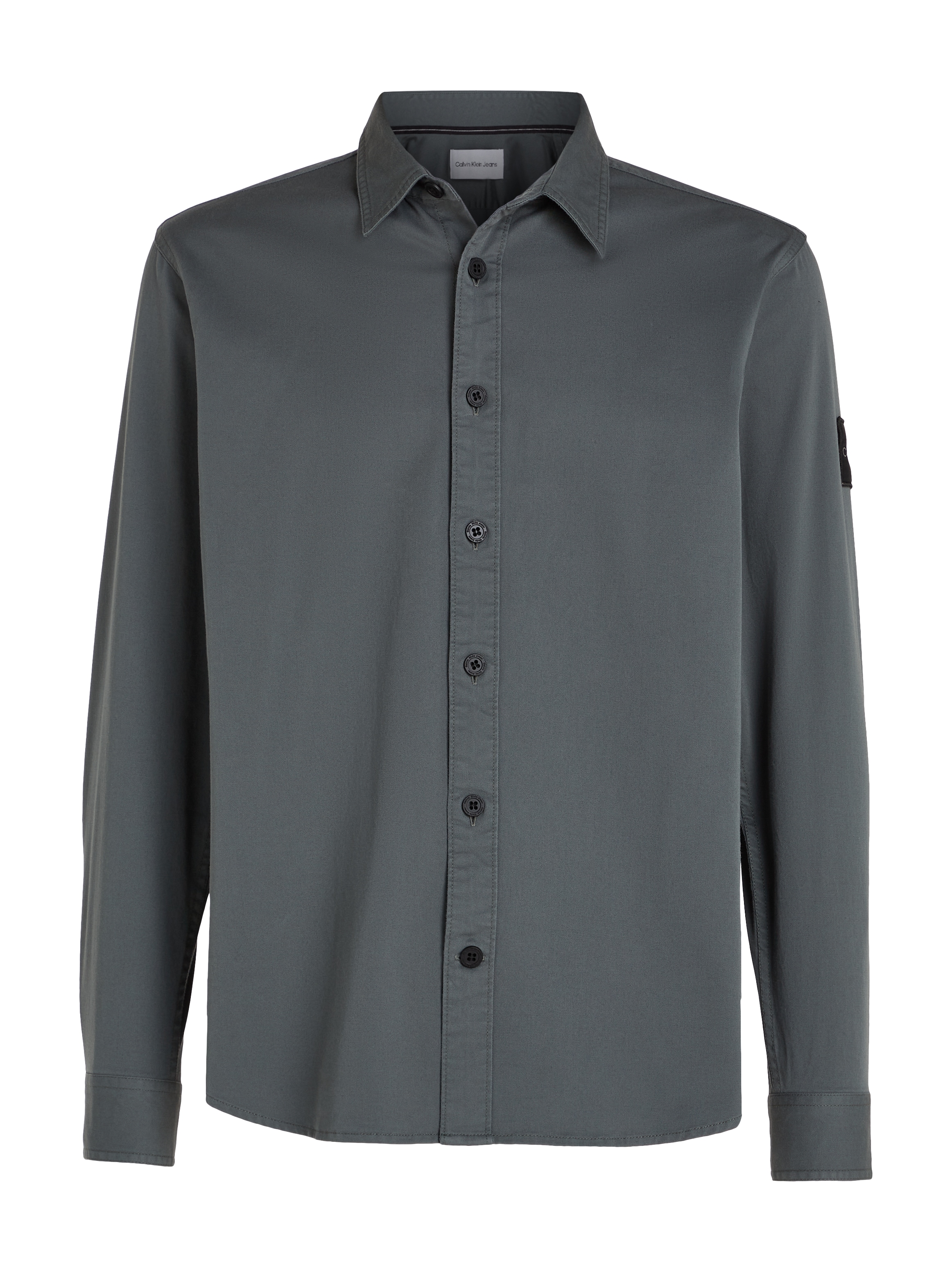 Calvin Klein Jeans Langarmhemd »MONOLOGO BADGE RELAXED SHIRT«