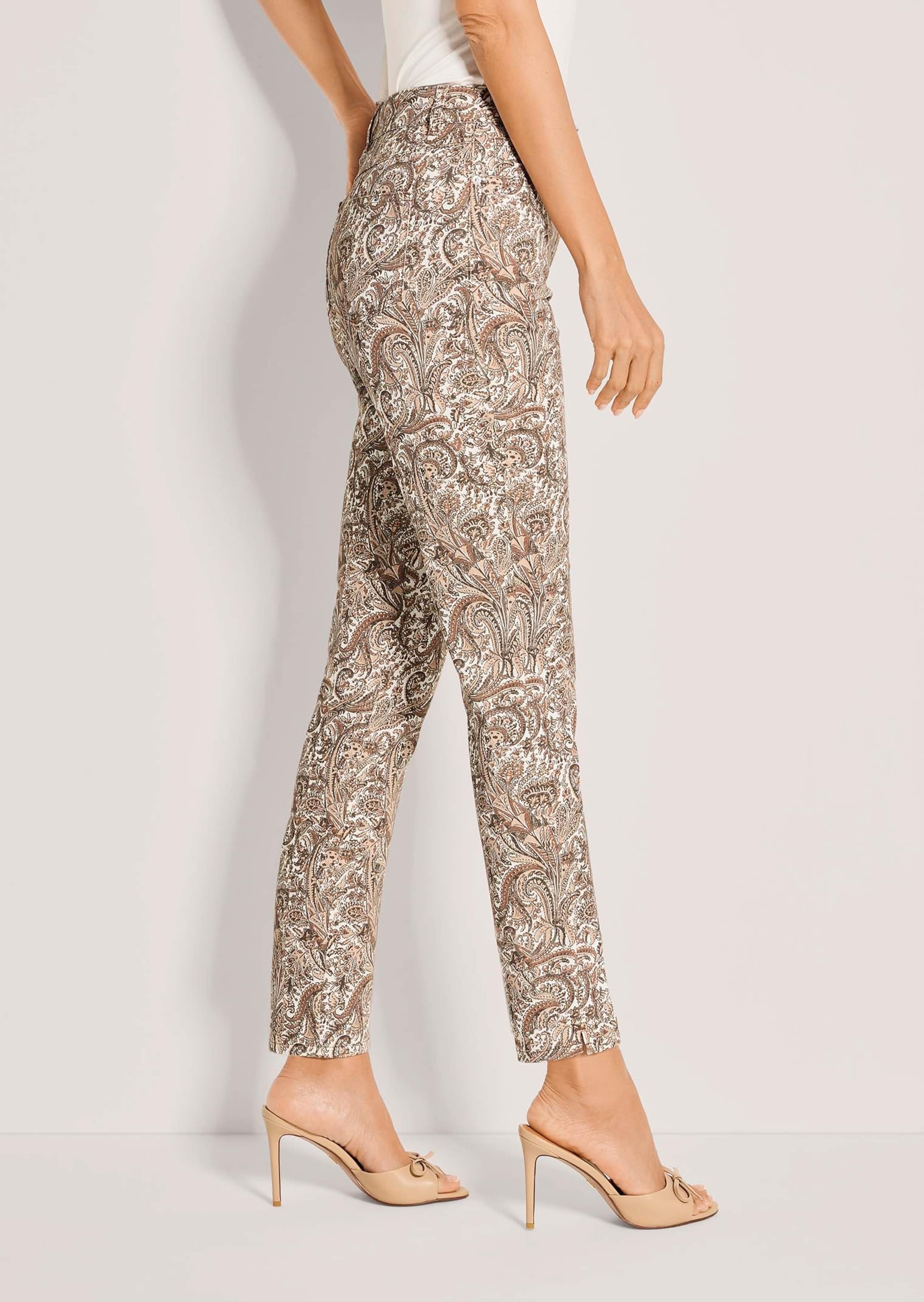 MADELEINE Chinos »Druckhose Jerseyhose mit Paisley-Muster«  Paisley-Druckhose
