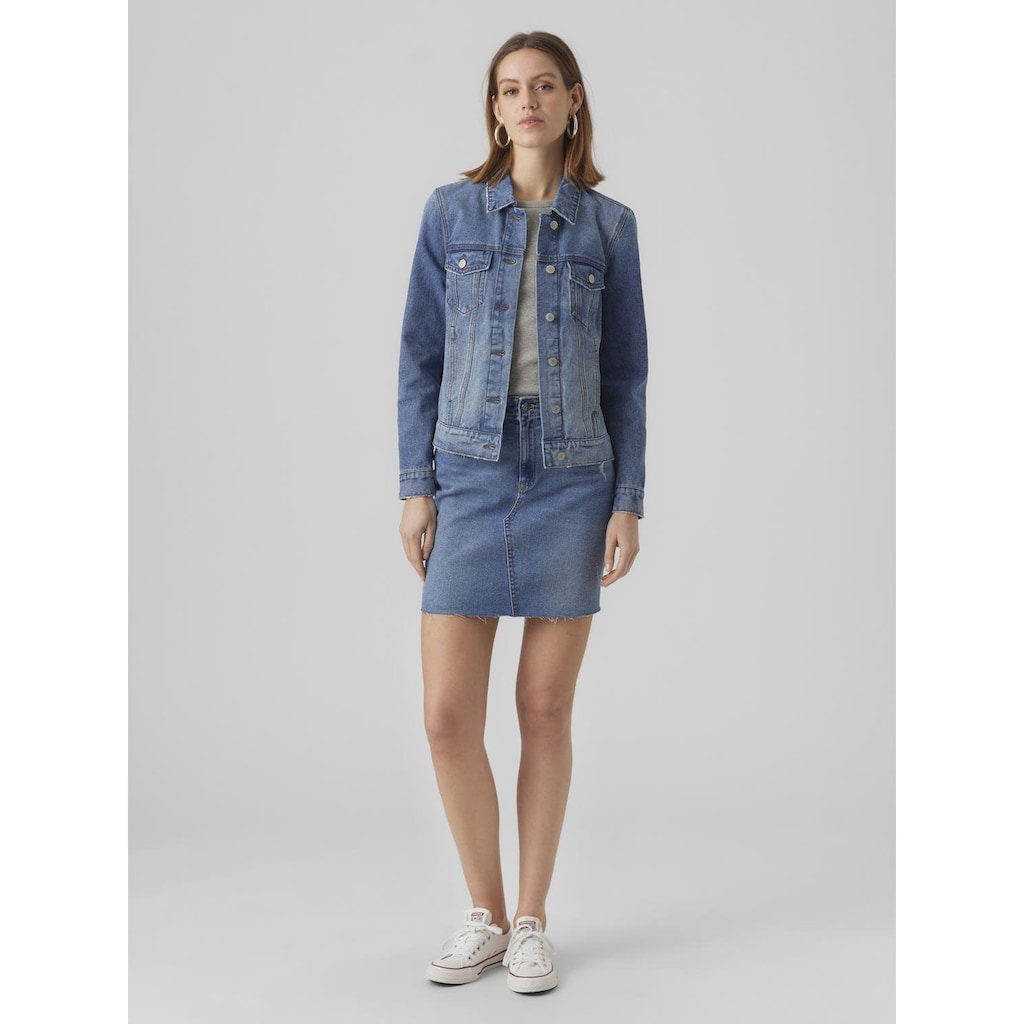 Vero Moda Jeansjacke »VMZORICA LS DENIM JACKET MIX NOOS«