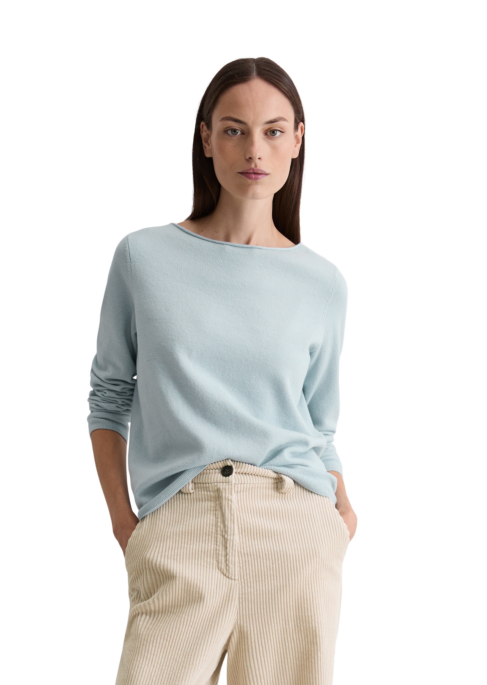Marc OPolo Strickpullover "aus softem Baumwolle-Schurwolle-Mix" günstig online kaufen