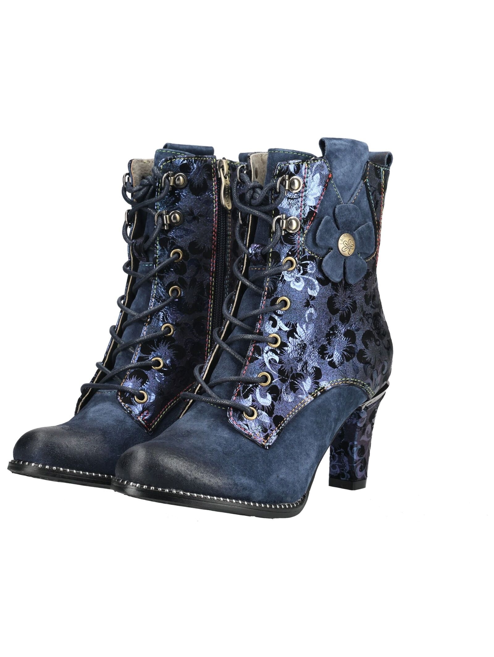 LAURA VITA High-Heel-Stiefelette »LAURA VITA Stiefelette Leder«