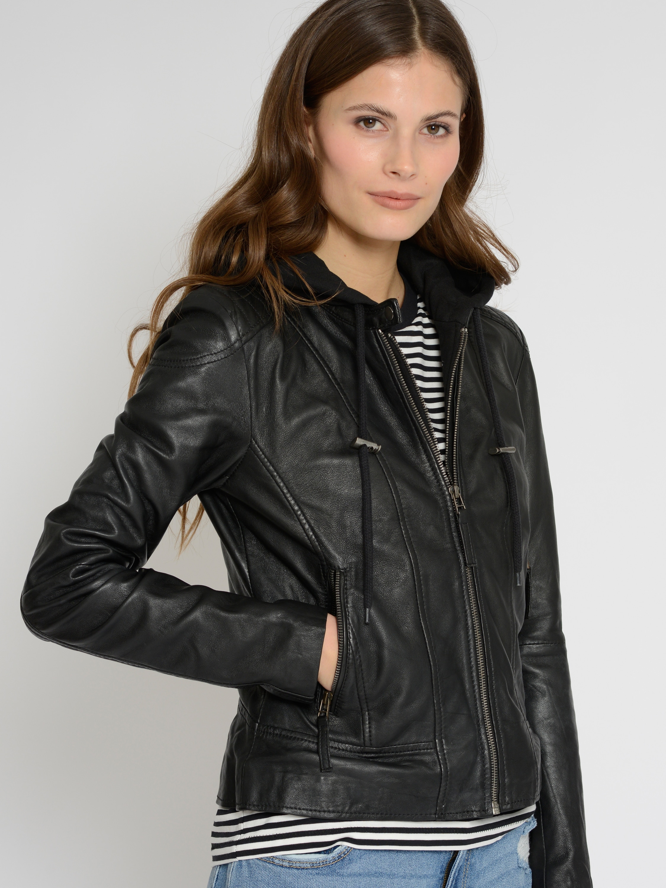 Maze Lederjacke »42021133«