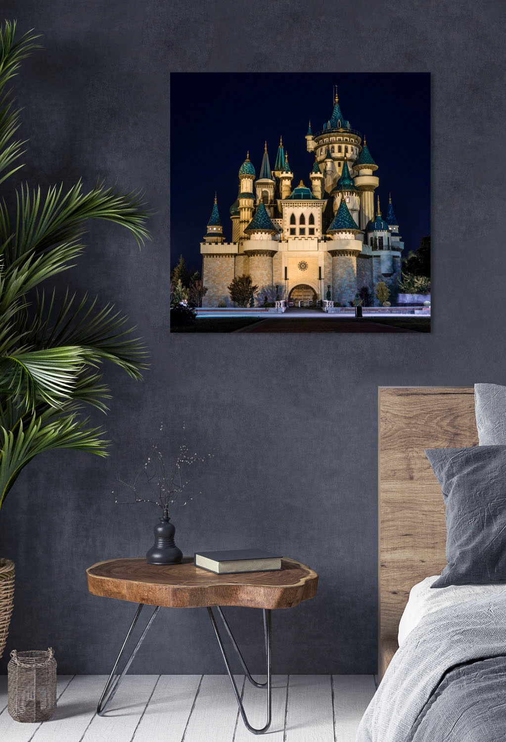 queence Acrylglasbild "Schloss" Märchen  Märchenbilder  Prinzen  Prinzessin günstig online kaufen