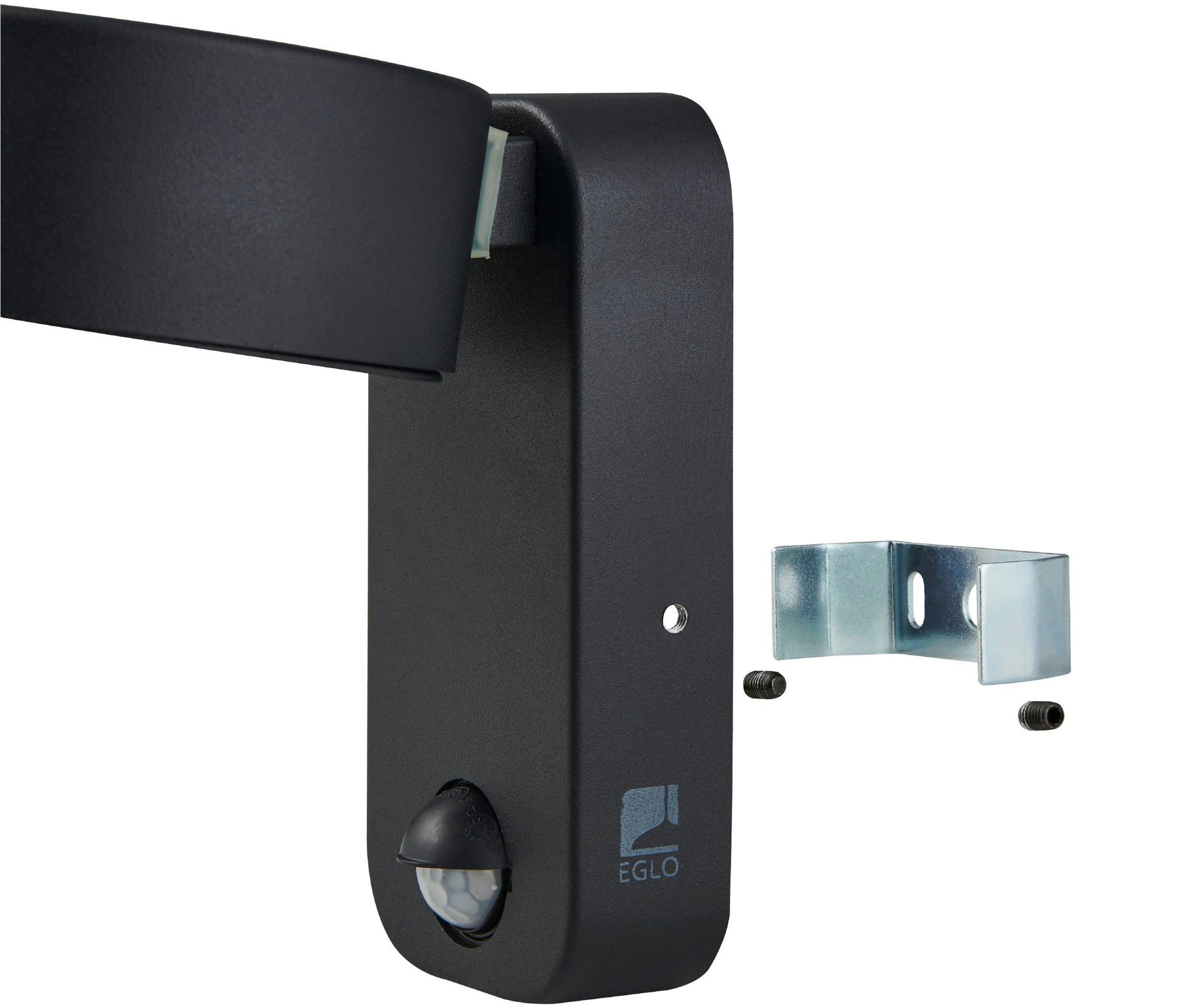 EGLO Wandleuchte »Palosco Wandlampe, Außenleuchte, Stahl und Kunststoff, IP44, Lampe« LED-Modul 1 Stk. Warmweiß