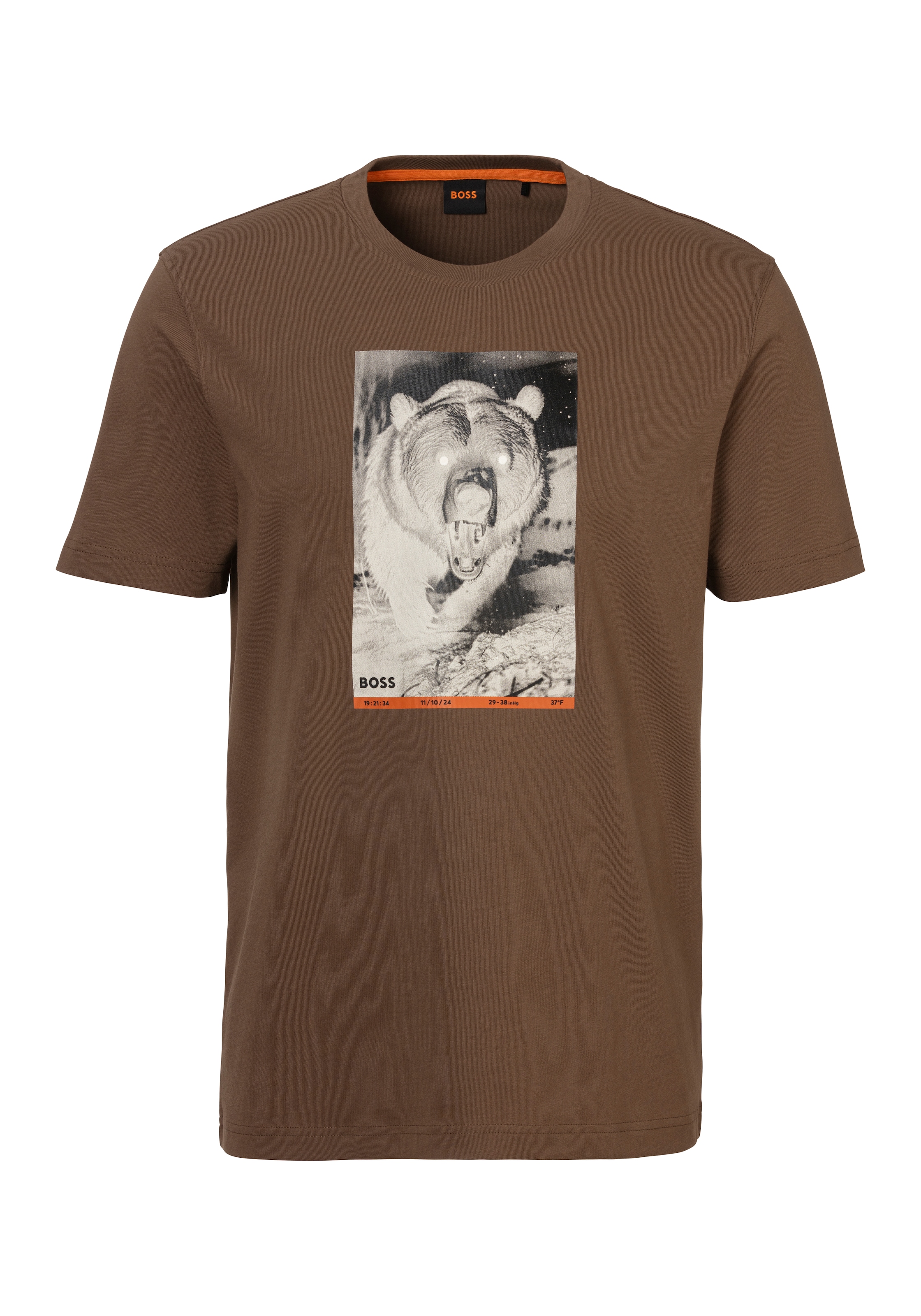 BOSS ORANGE T-Shirt »Te_Wilds«, mit Rundhalsausschnitt