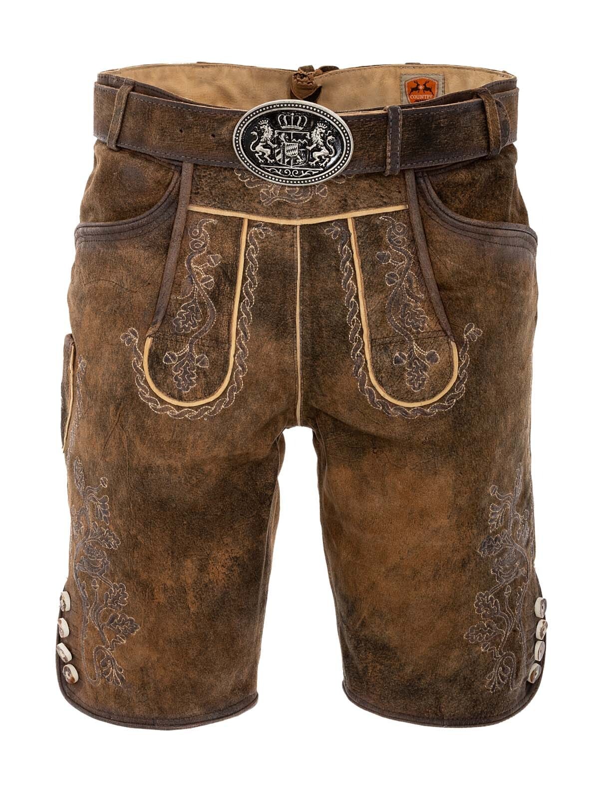 Country Maddox Lederhose "Lederhose HORN"