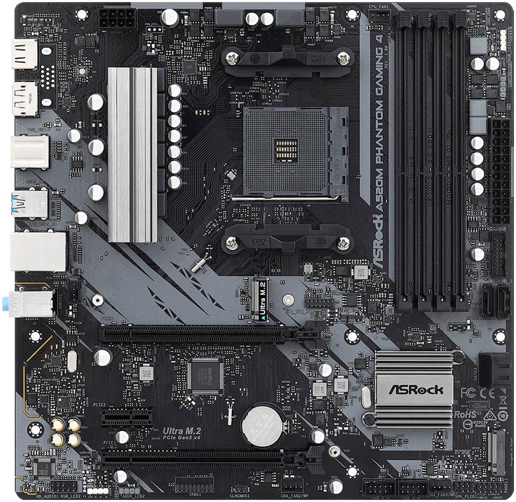 Asrock Mainboard »A520M Phantom Gaming 4«