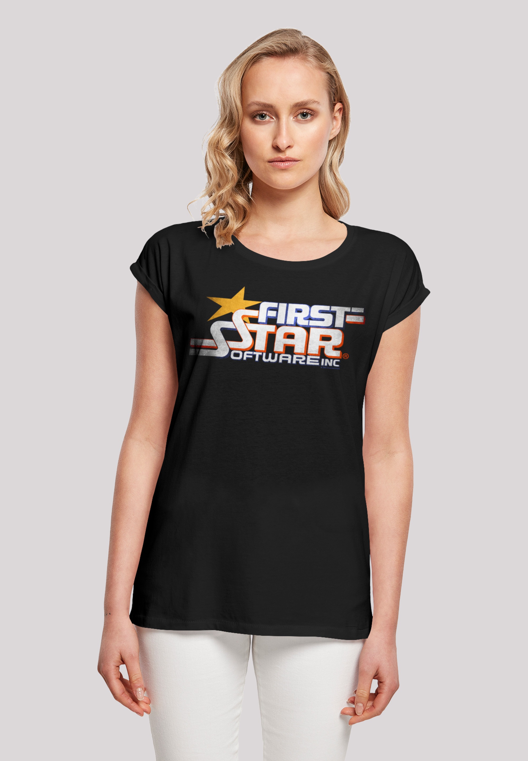 T-Shirt »Retro Gaming FIRSTSTAR Inc«, Print