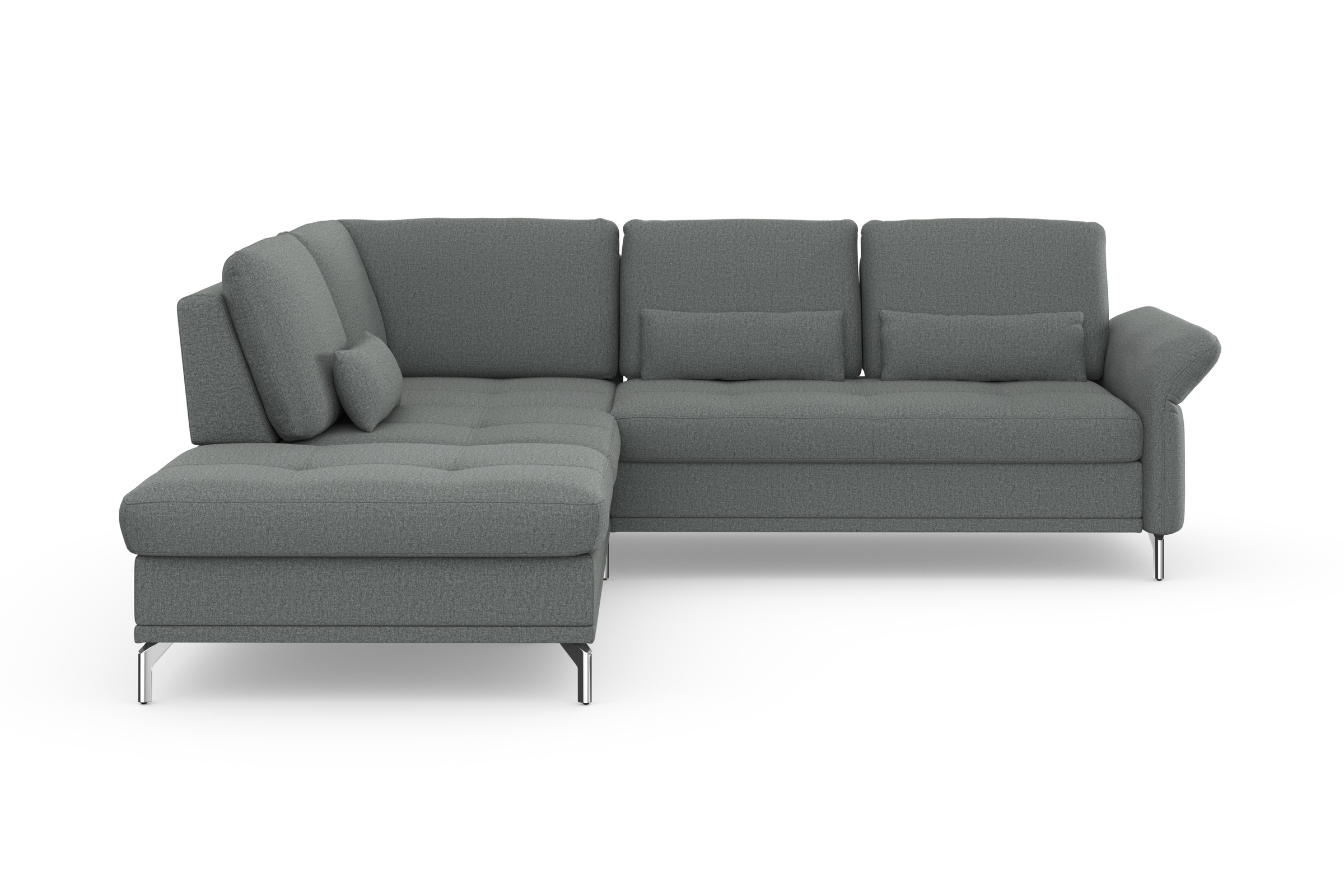 Home affaire Ecksofa "Palm Beach L-Form" Federkern, mit Sitztiefenverstellu günstig online kaufen