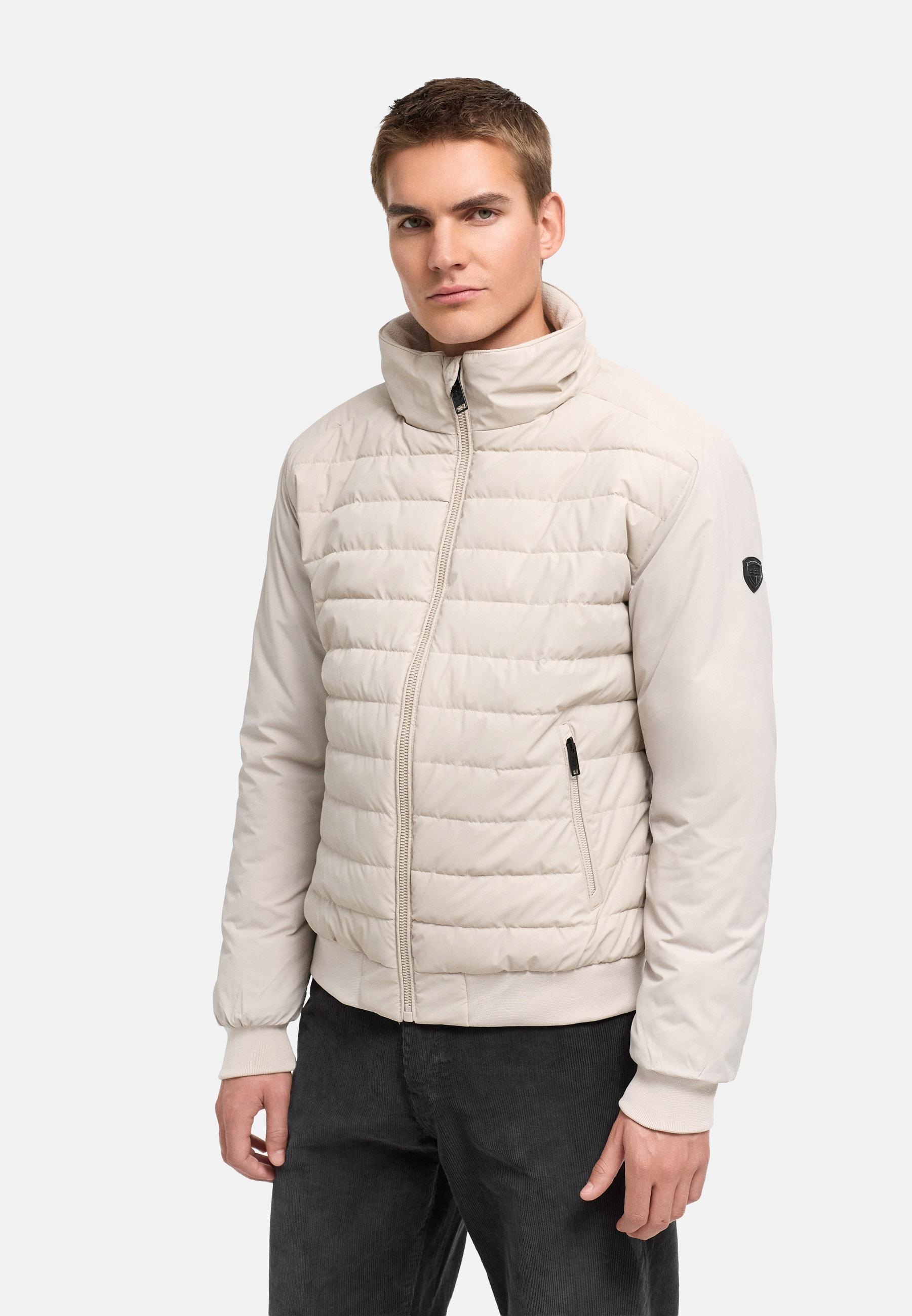 Stone Harbour Regenjacke »Eliaam XX« ohne Kapuze Herren Steppjacke mit glatten Ärmeln
