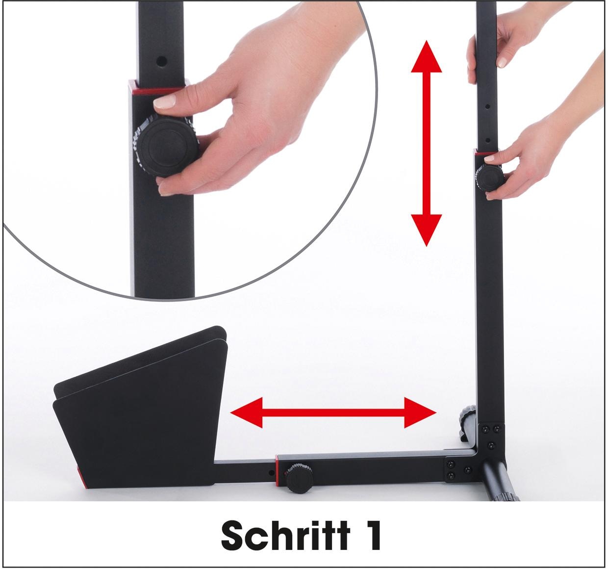 EASYmaxx Fahrradständer, platzsparend