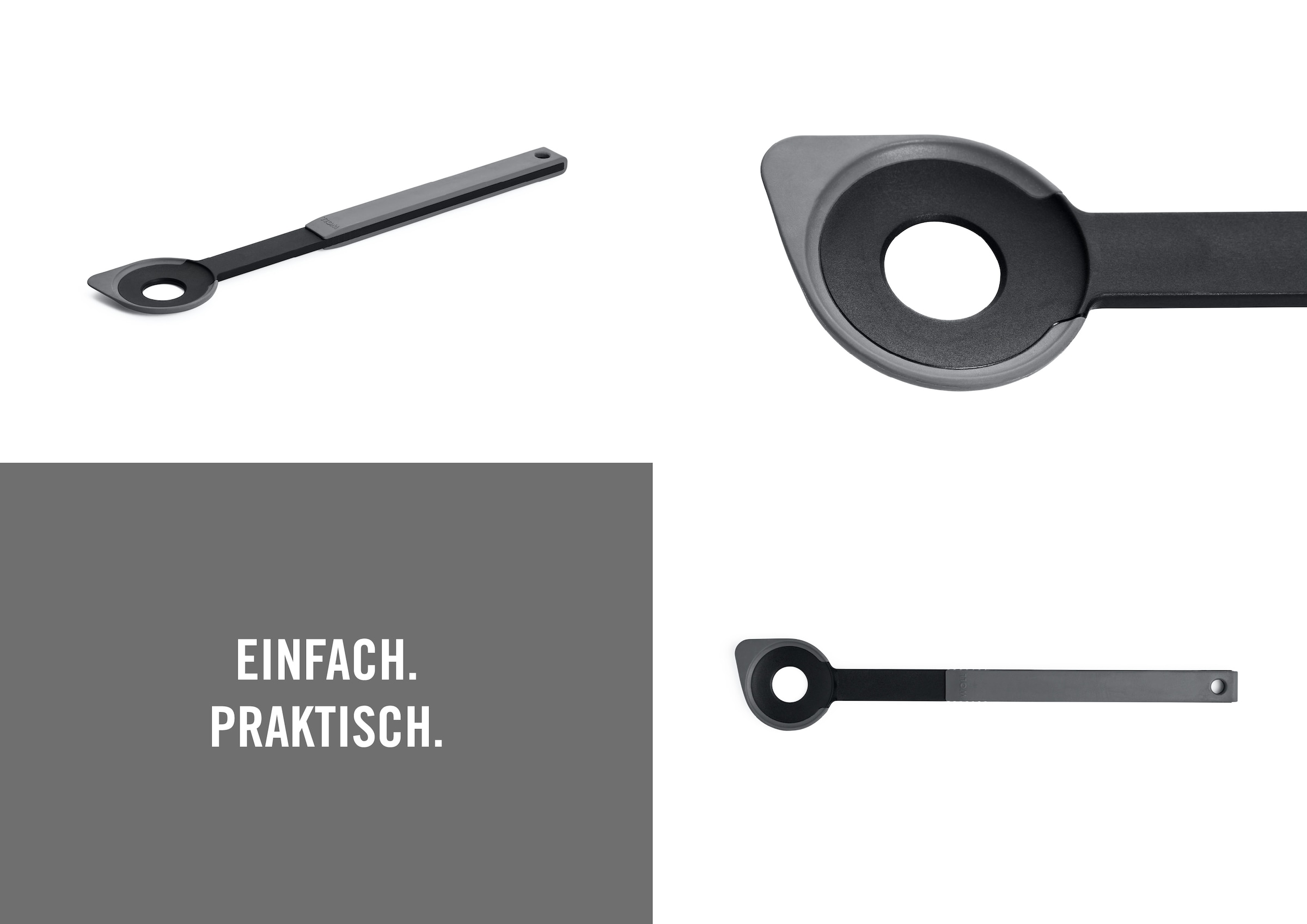 WOLL Kochlöffel »Cook it«, (1 tlg.), aus hochwertigem Kunststoff und Silikon