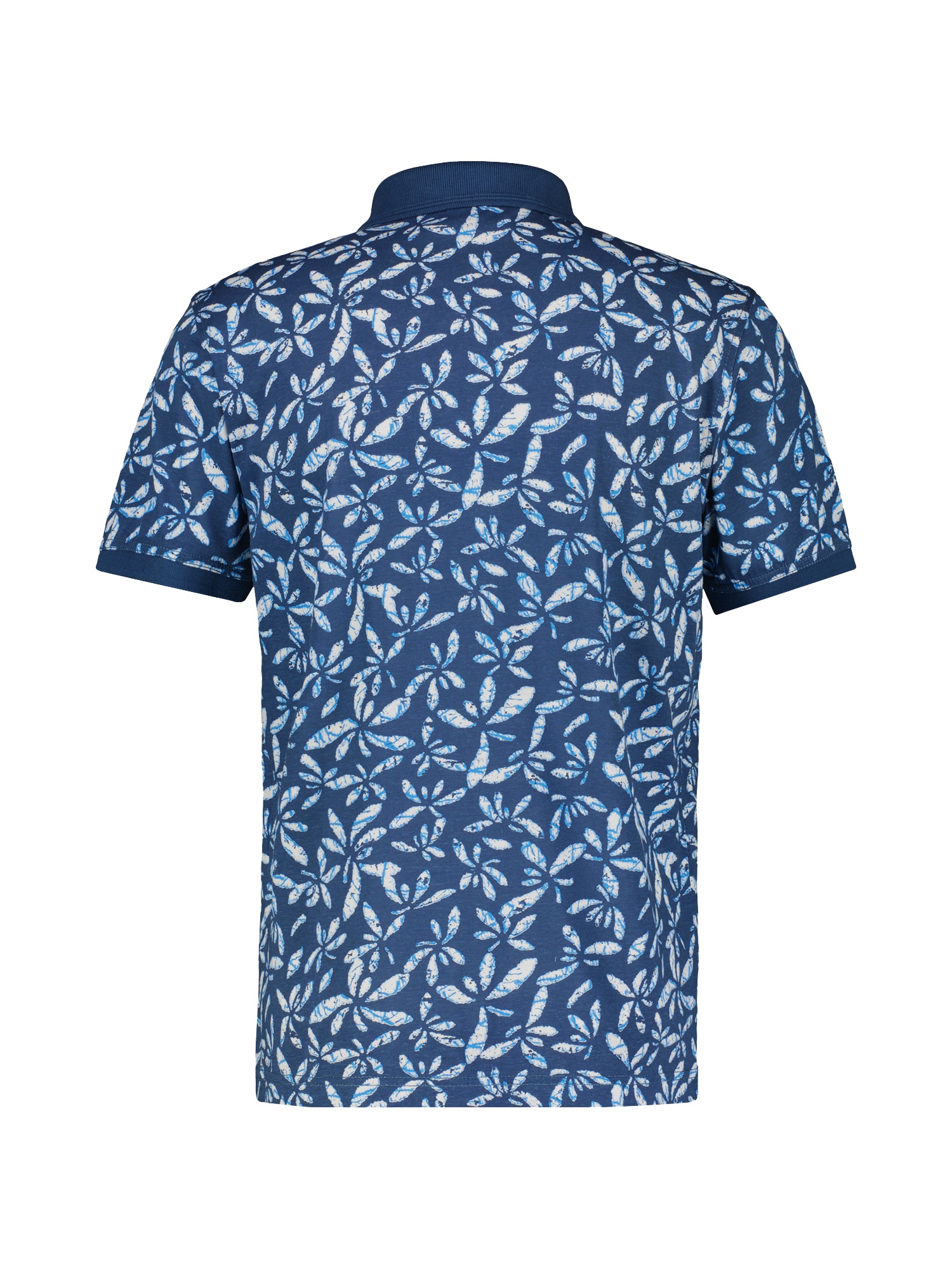 LERROS Poloshirt »LERROS Herren Poloshirt mit floralem Alloverprint«