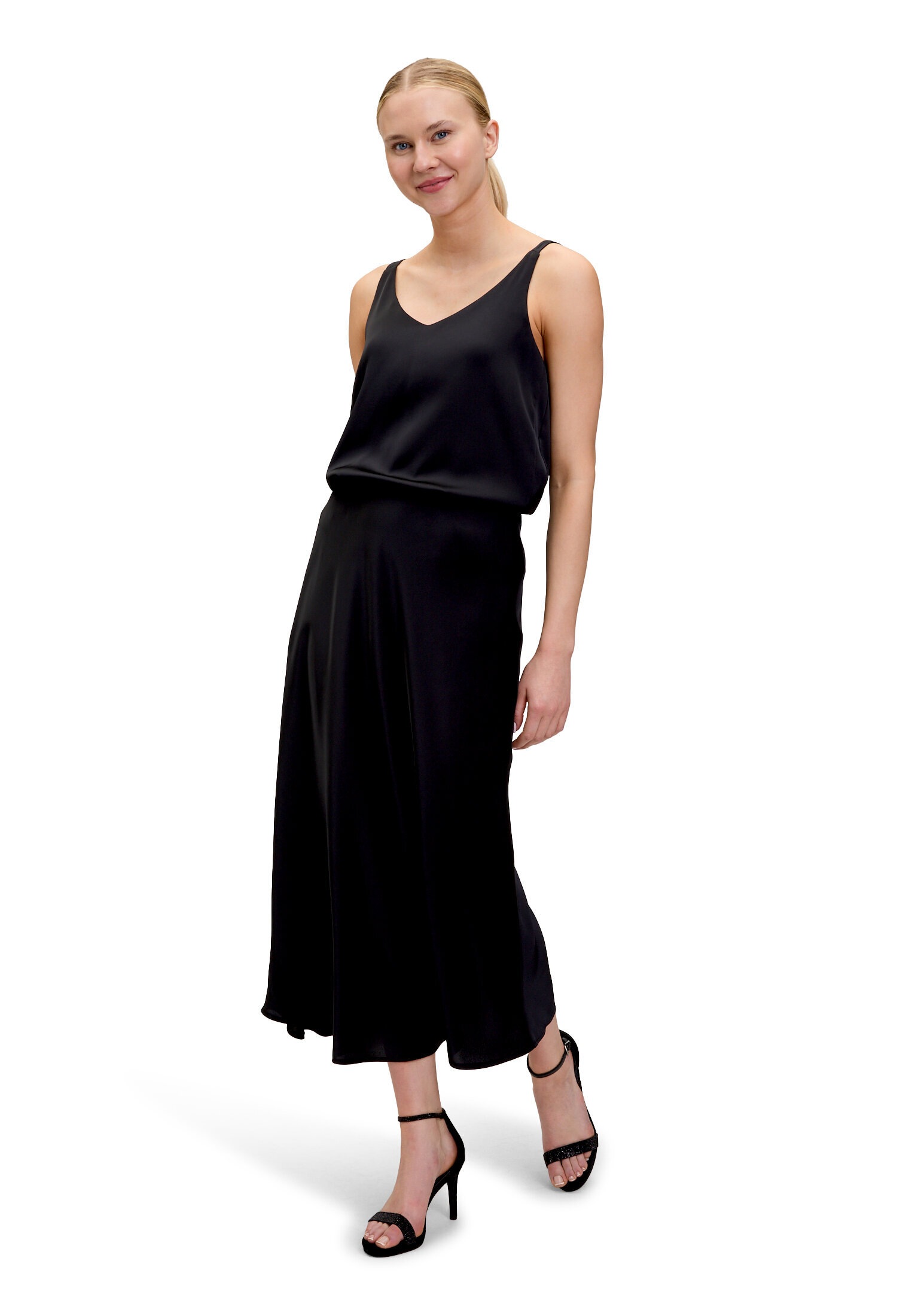 Vera Mont Satinbluse »Damen mit V-Ausschnitt«