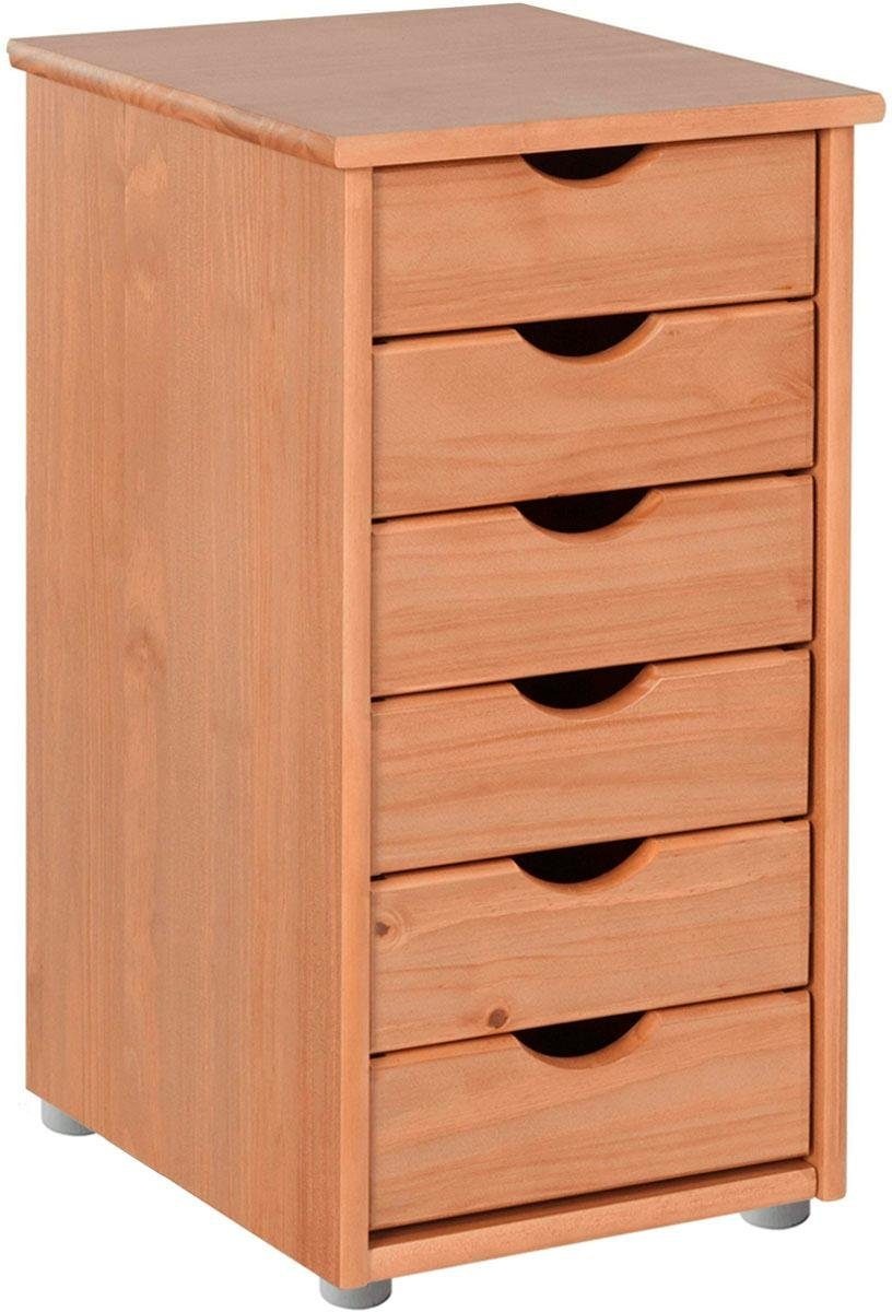 Thumbnail - OTTO home Kommode "Gava" aus massivem Kiefernholz, mit Stauraummöglichkeiten, Breite 39 cm