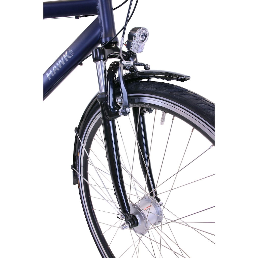 HAWK Bikes Cityrad »Gent Deluxe«, 7 Gang, Shimano, Nabenschaltung