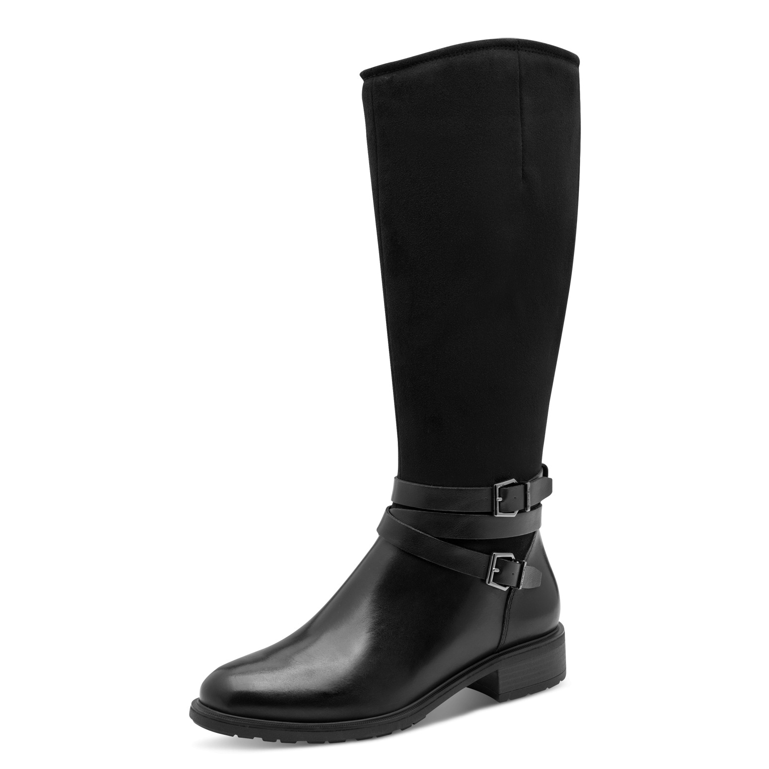 Tamaris Stiefel, Blockabsatz, Langschaftstiefel Mit Touch It-Ausstattung