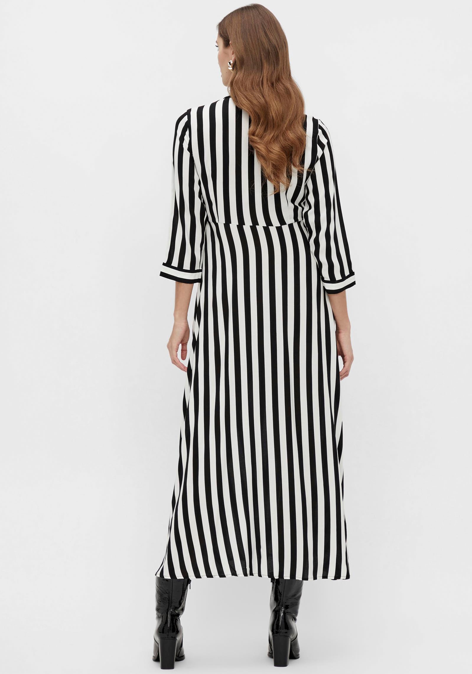 Y.A.S Hemdblusenkleid "YASSAVANNA LONG SHIRT DRESS", Sommerkleid, mit 3/4 Ä günstig online kaufen