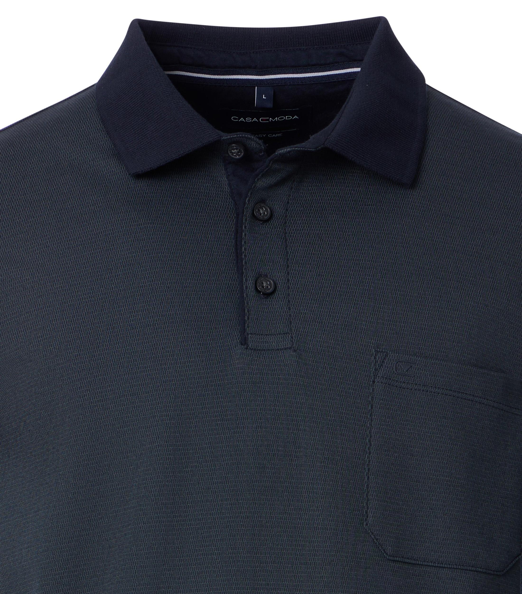 CASAMODA Langarm-Poloshirt »CASAMODA Polo-Shirt Langarm gestreift«