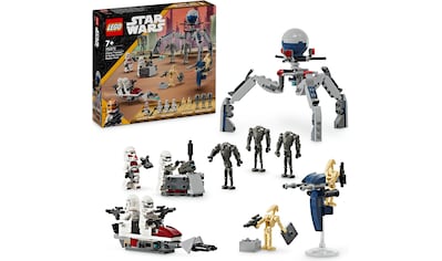 Konstruktionsspielsteine »Clone Trooper™ & Battle Droid™ Battle Pack (75372), LEGO...