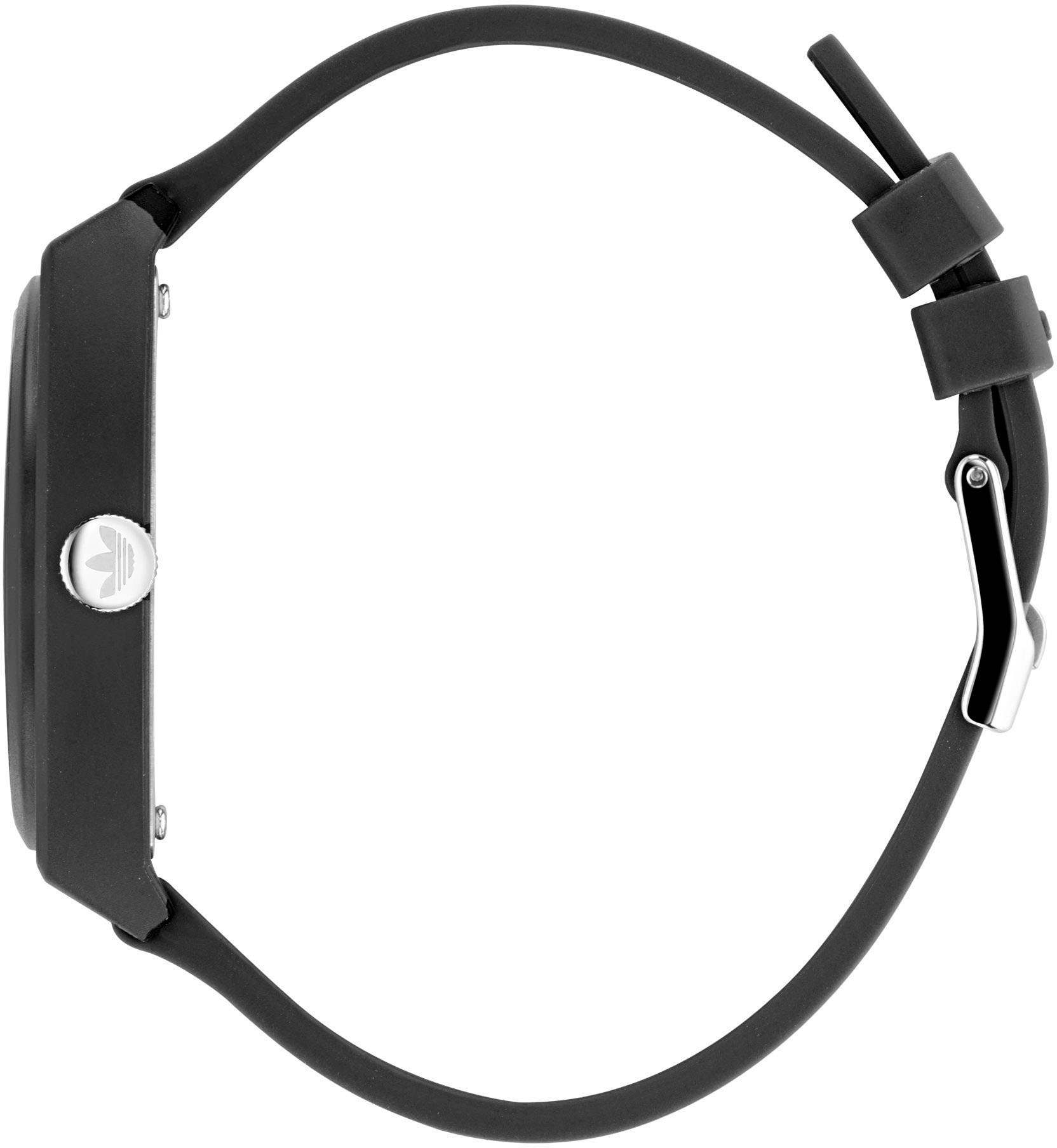 adidas Originals Quarzuhr »PROJECT TWO«, Armbanduhr, Herrenuhr, Damenuhr,Resinarmband,wasserabweisend bis 5 bar