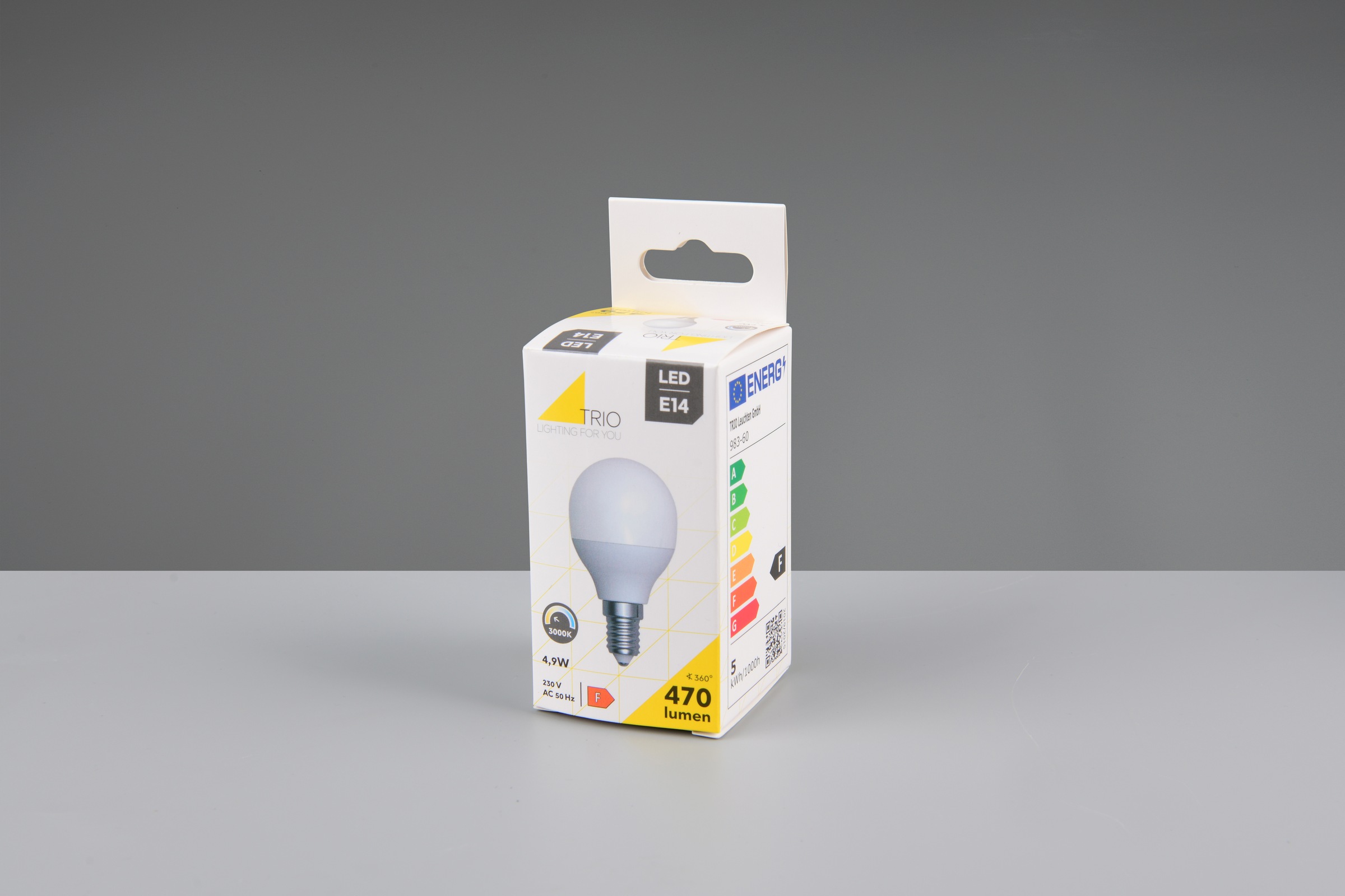 TRIO Leuchten LED-Leuchtmittel »Leuchtmittel Set E14«, E14, 3 St., Warmweiß, 3er Set Leuchtmittel E14 Fassung, Glühbirne E14 LED warmweiß