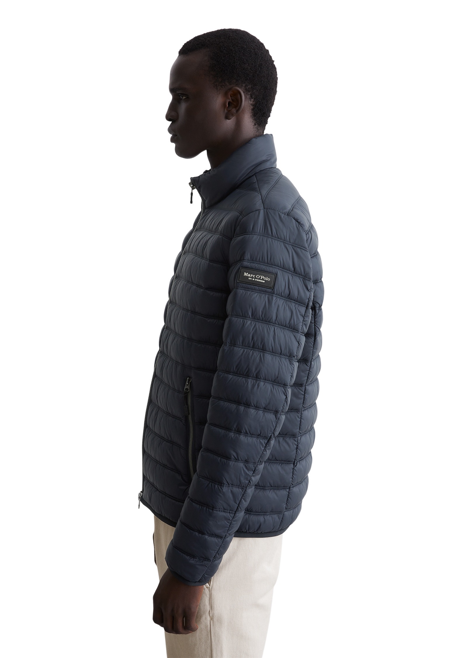 Marc O'Polo Outdoorjacke »mit Wattierung von Unifi REPREVE®«, ohne Kapuze